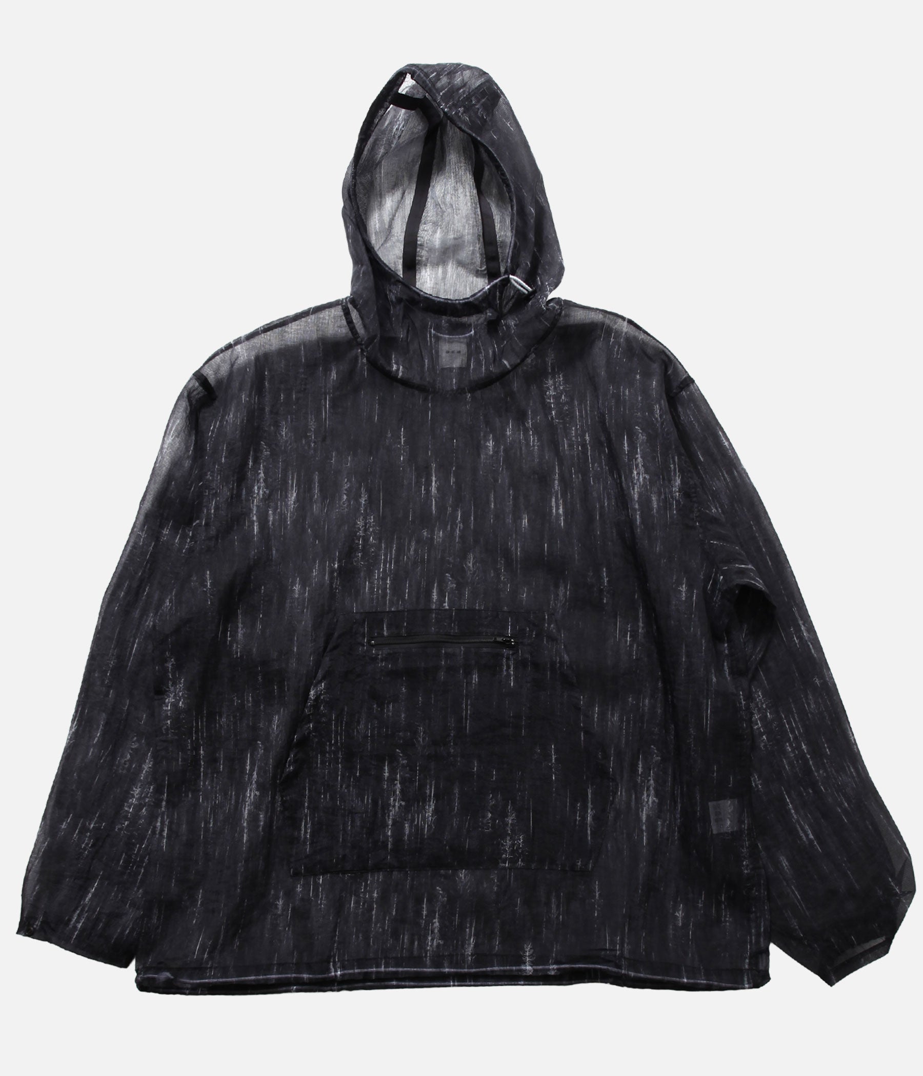 Rosemary / MESH ANORAK (BLACK) – LAFUNQUE