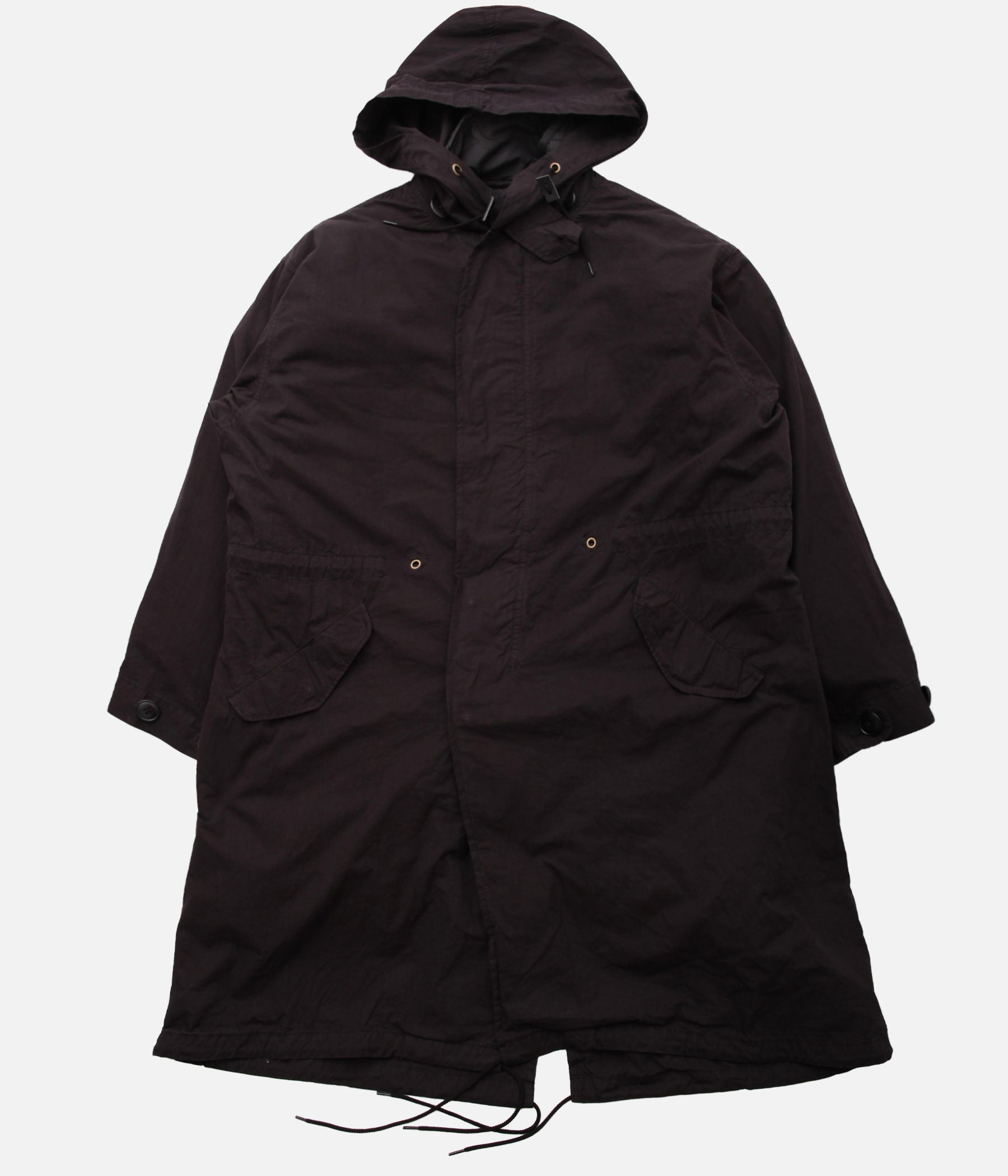 Gurank / TIMBERLINE DYED PARKA (BLACK) – LAFUNQUE