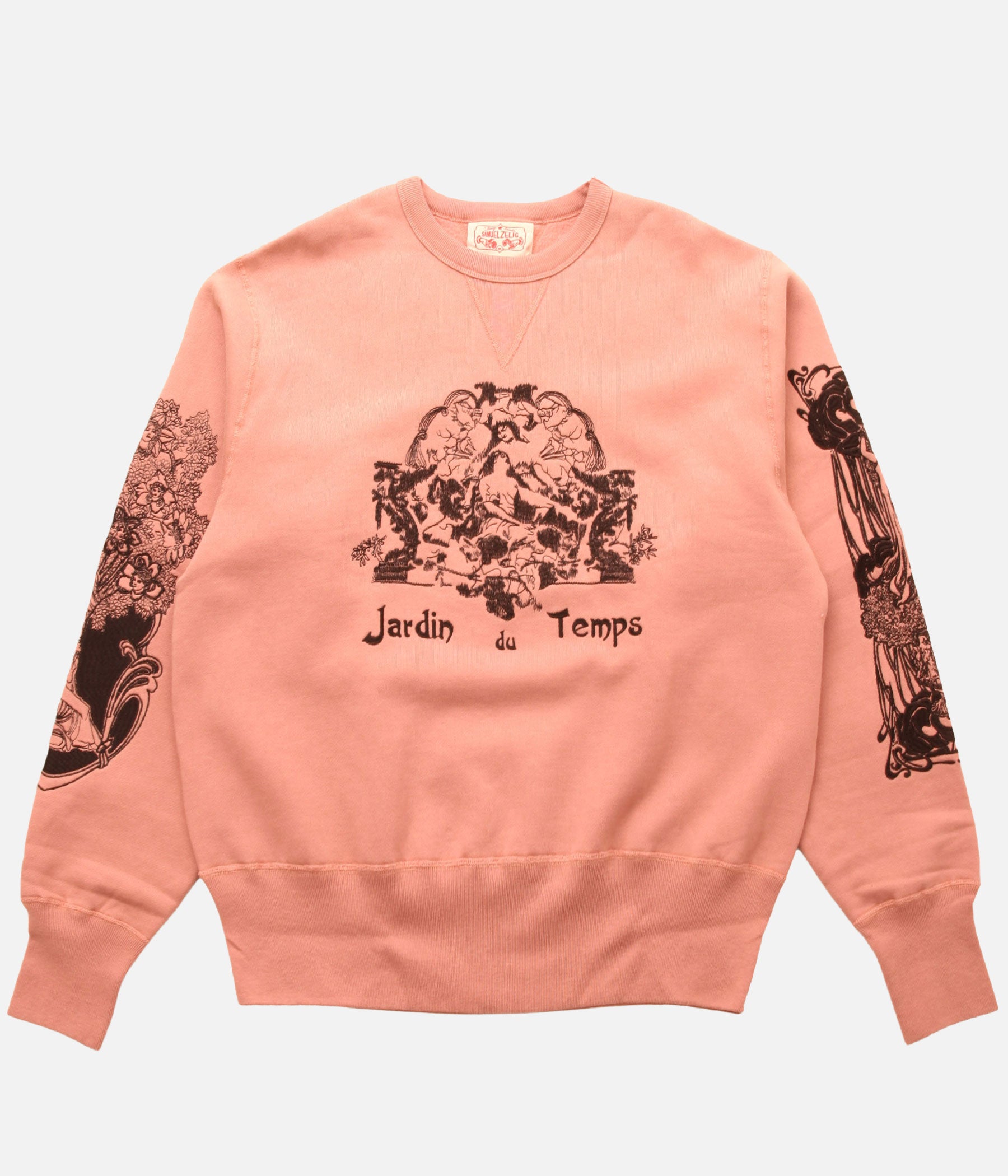 Samuel Zelig / JARDIN CREWNECK (DUSTY ROSE) – LAFUNQUE