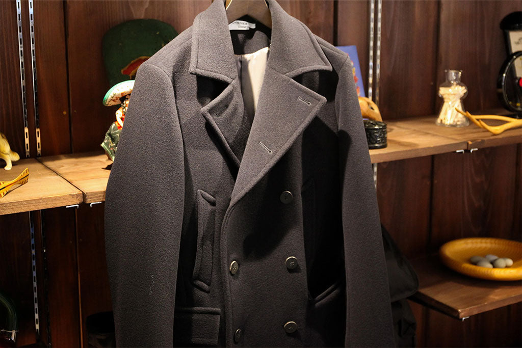 ANSNAM / P-COAT "TASMANIA WOOL DOUBLE MELTON"