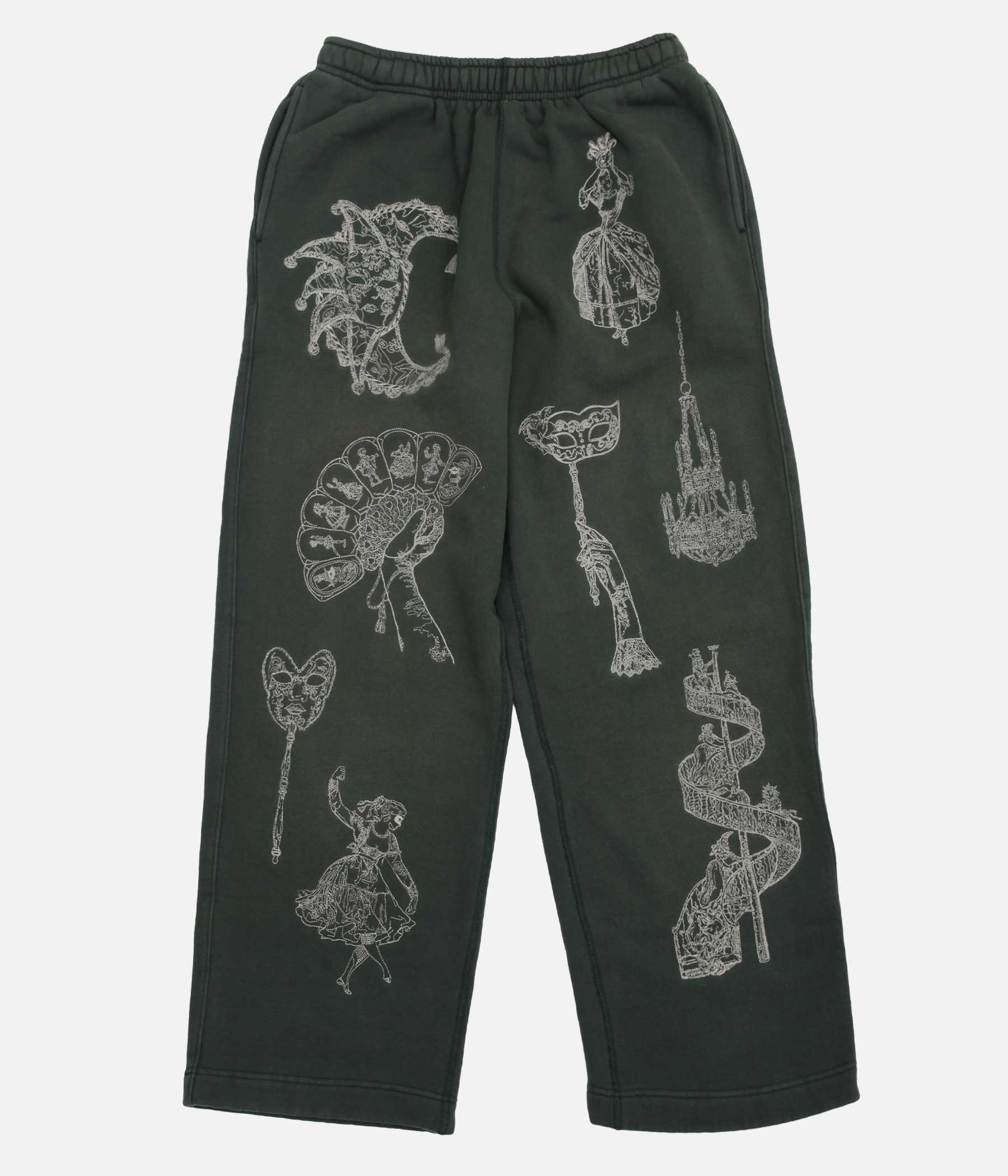 1991 ブルネイ ダルサラーム スペックメンセット Samuel Zelig / BALLROOM SWEATPANT (EMERALD GREEN) – LAFUNQUE