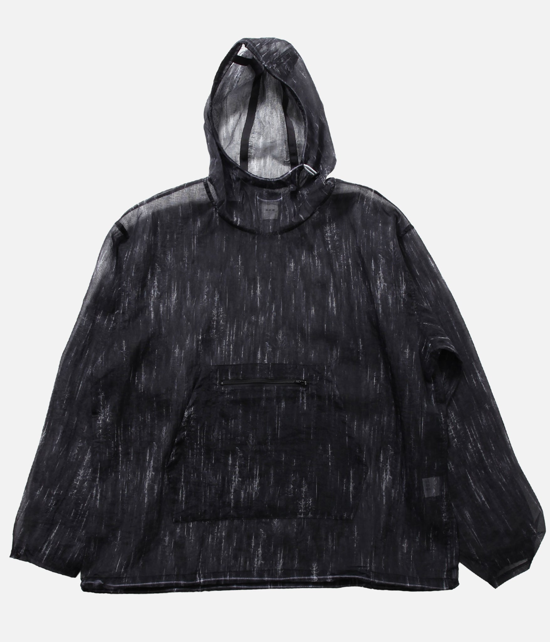 Rosemary / MESH ANORAK (BLACK) – LAFUNQUE