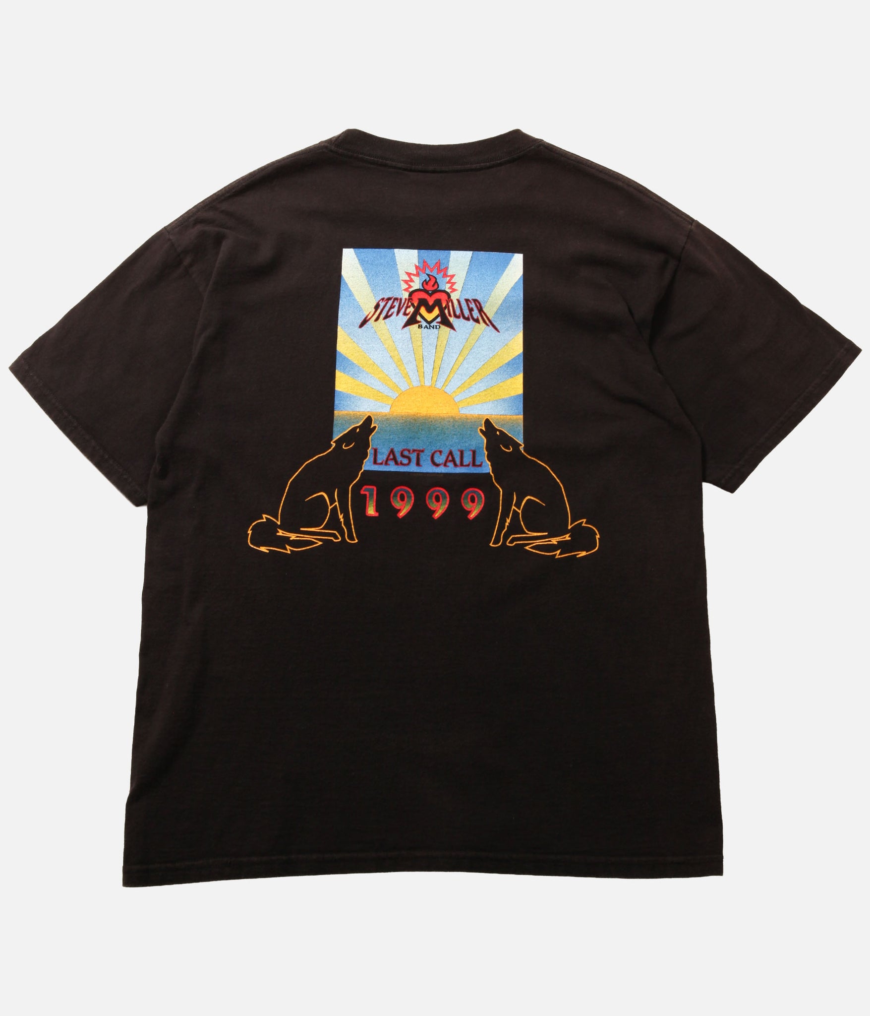 USED & VINTAGE / 90's "STEVEN MILLER BAND" 99'LAST CALL TOUR T SHIRT