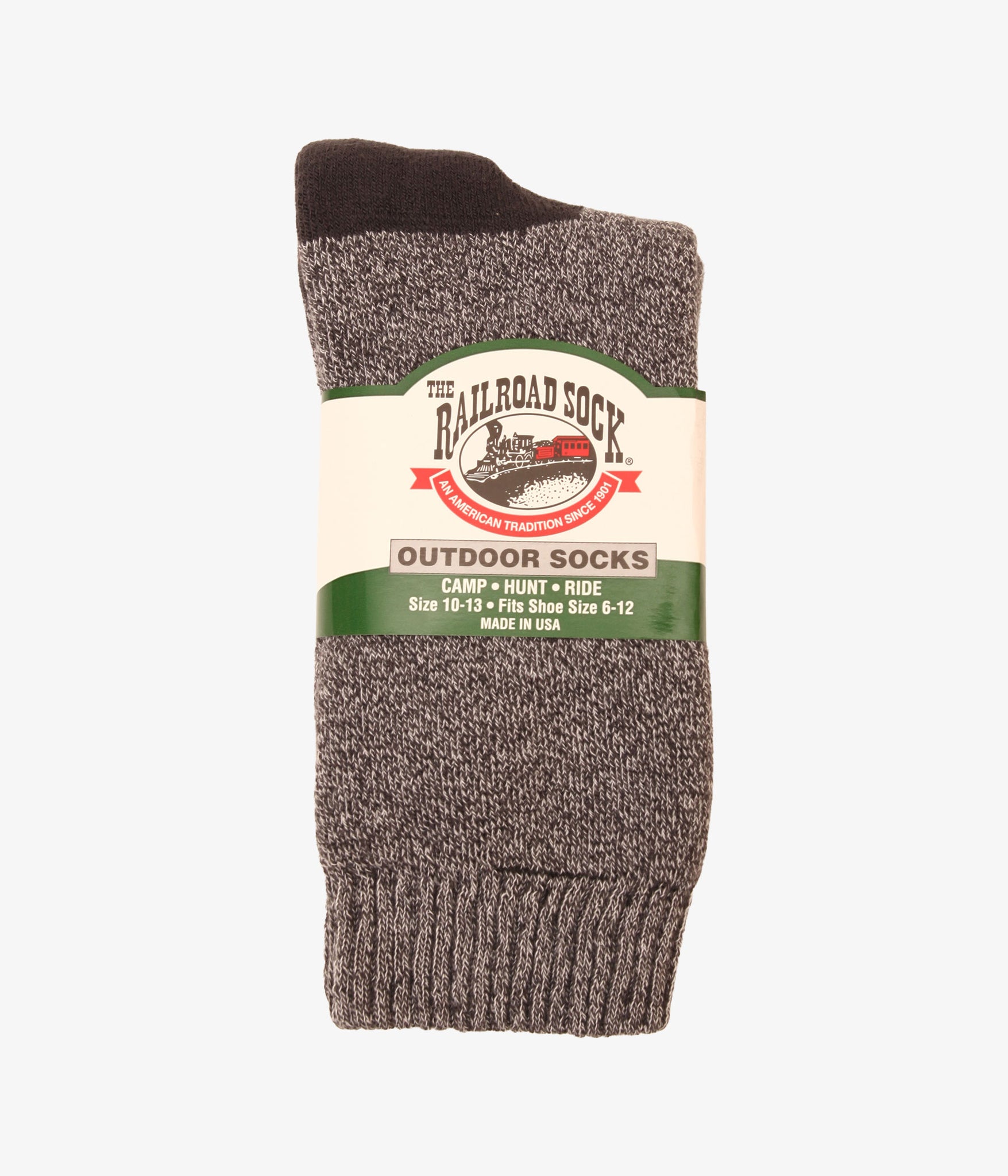 RAILROAD SOCK / The Twisted Brother (GREY)