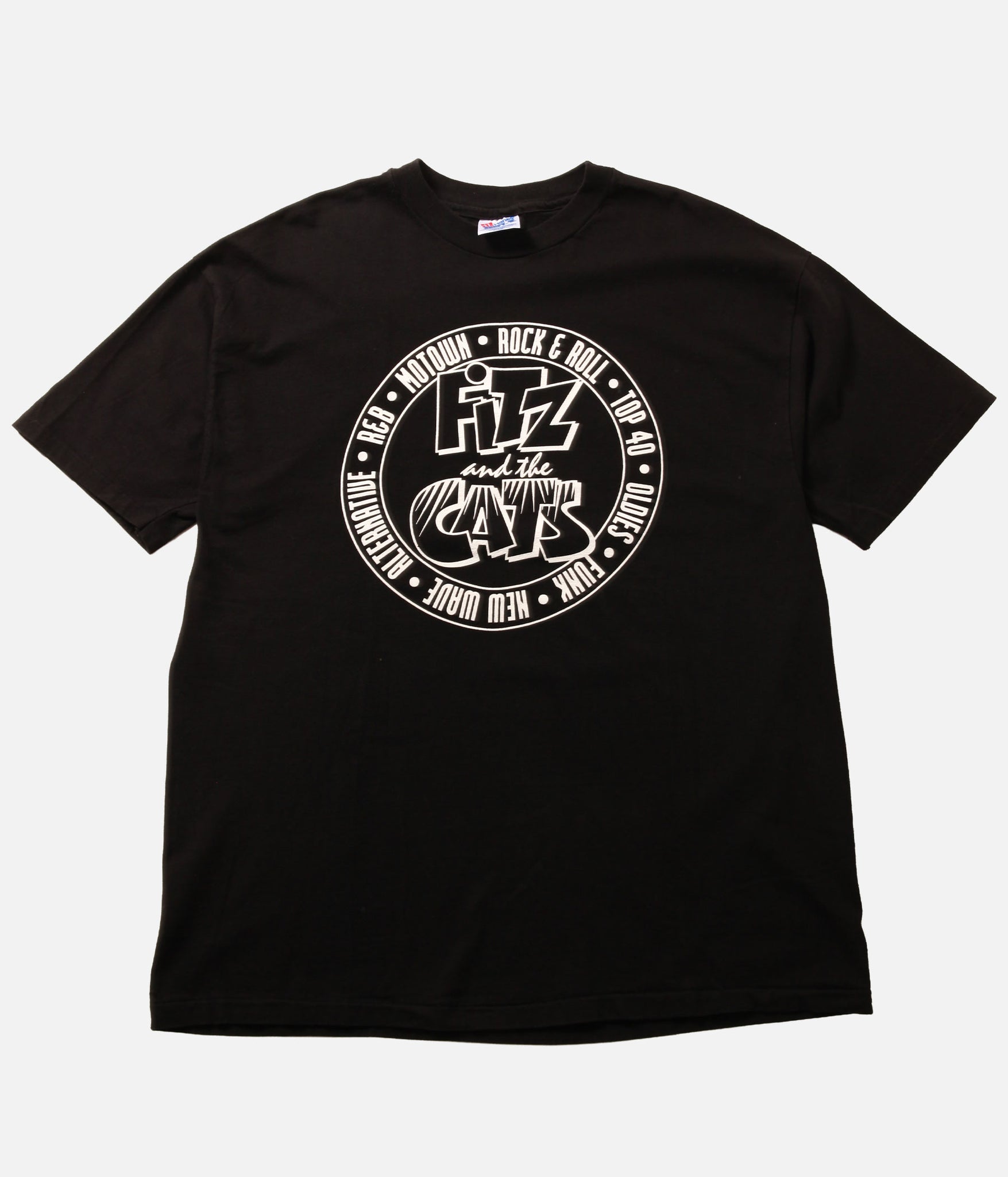 USED & VINTAGE / 90's  "FITZ AND THE CATS" T-SHIRT
