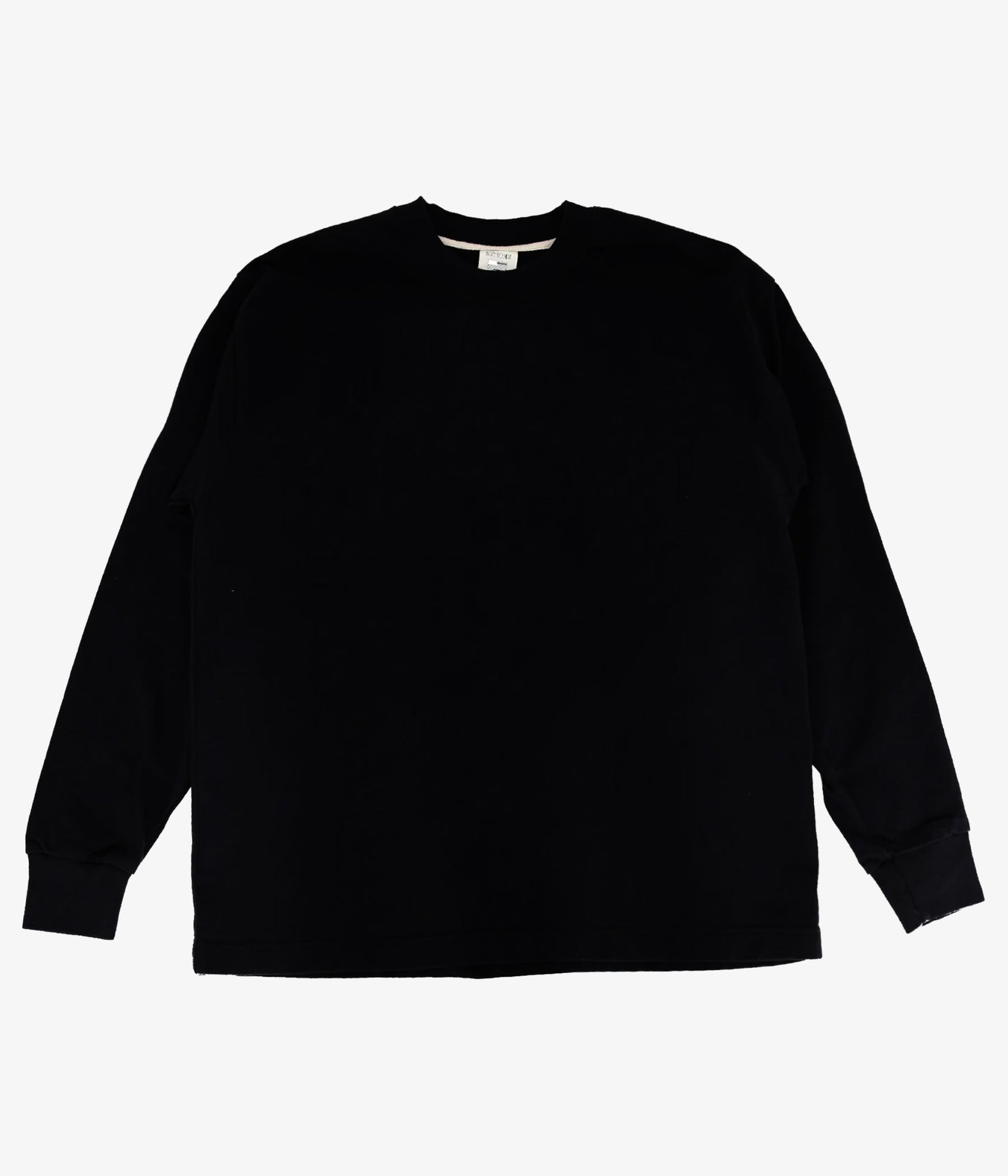 SOFTGOODS / LONG SLEEVE HEAVY TEE (VINTAGE BLACK)