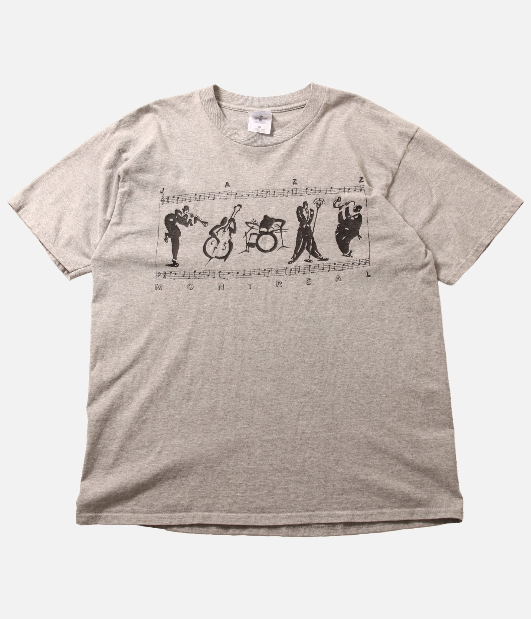 USED & VINTAGE / 90's~  "MONTREAL JAZZ" T-SHIRT