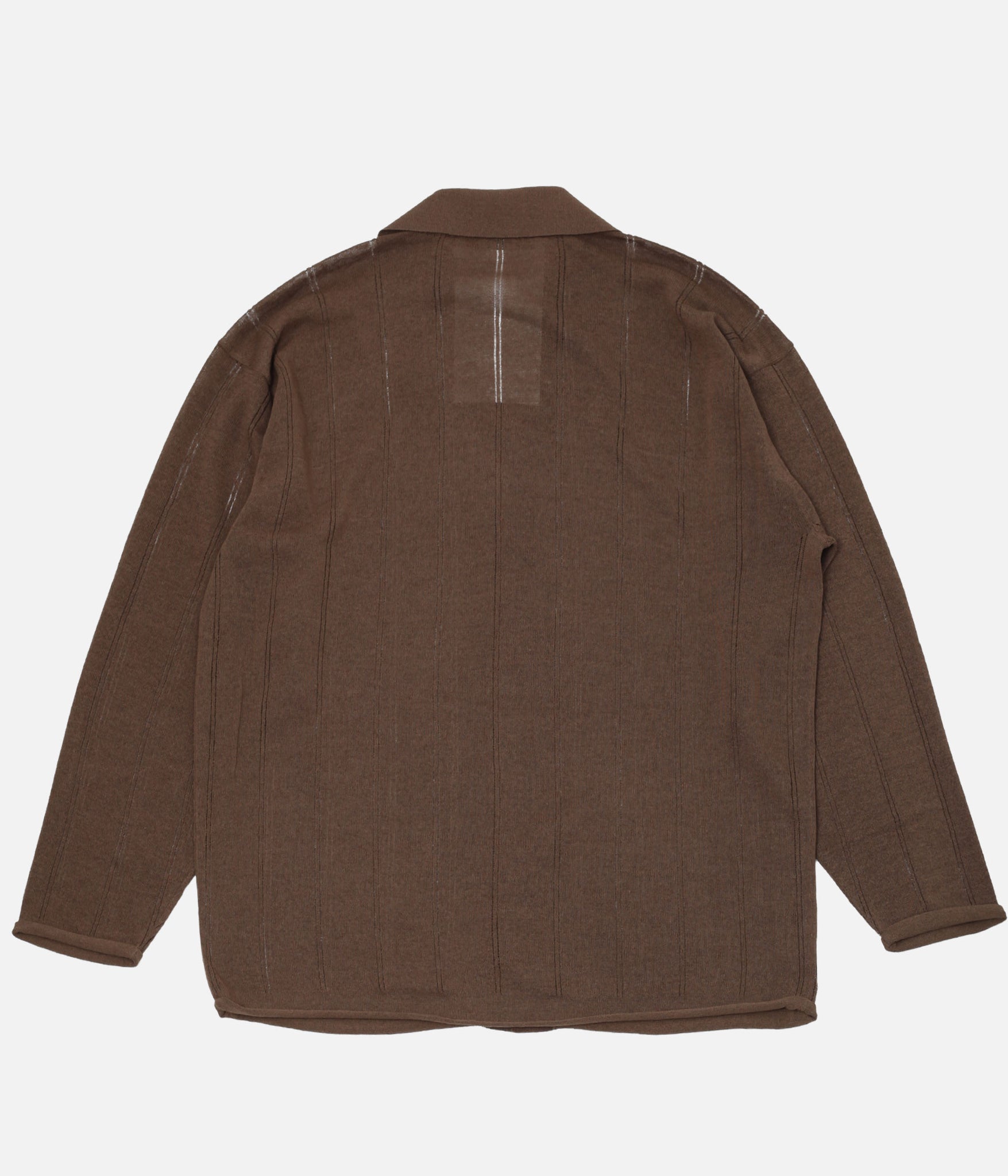 Olde H&Daughter / JYARIJYARI SILK SHIRTS C/D (ALGAE) – LAFUNQUE