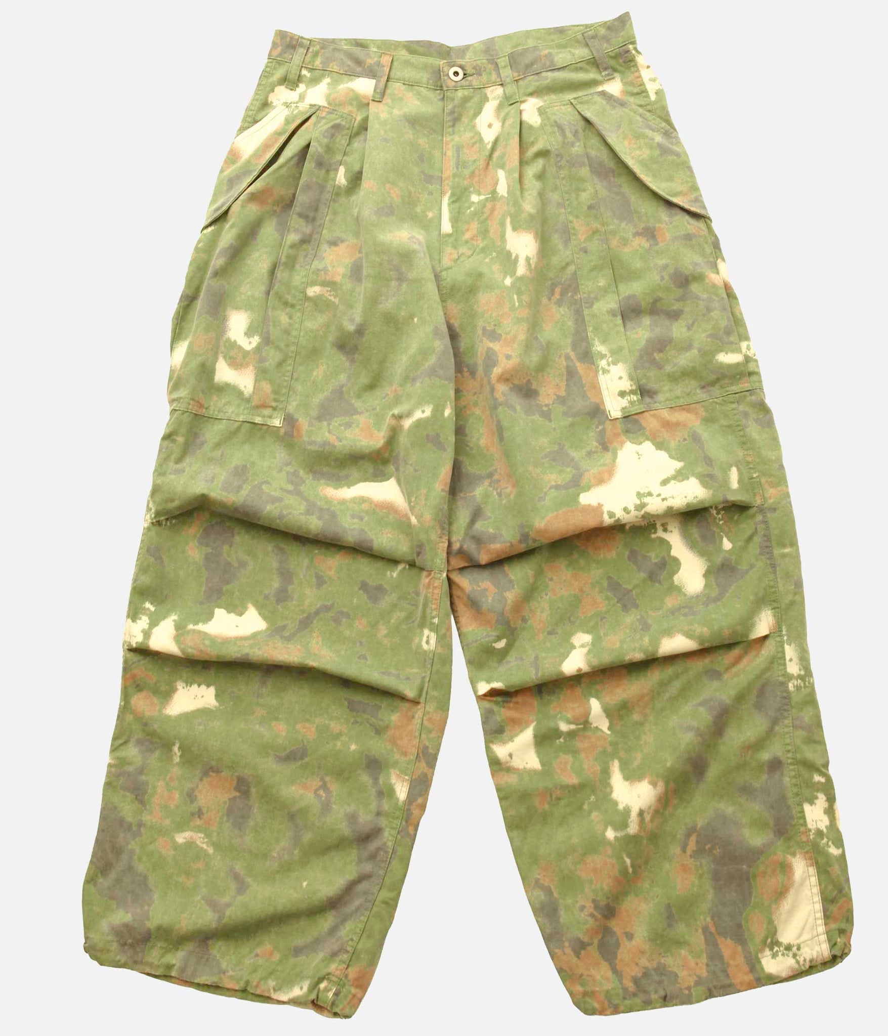 パンツ Gurank Cargo pants camouflage Gurank - Cargo pants camouflage - BLUE NEON