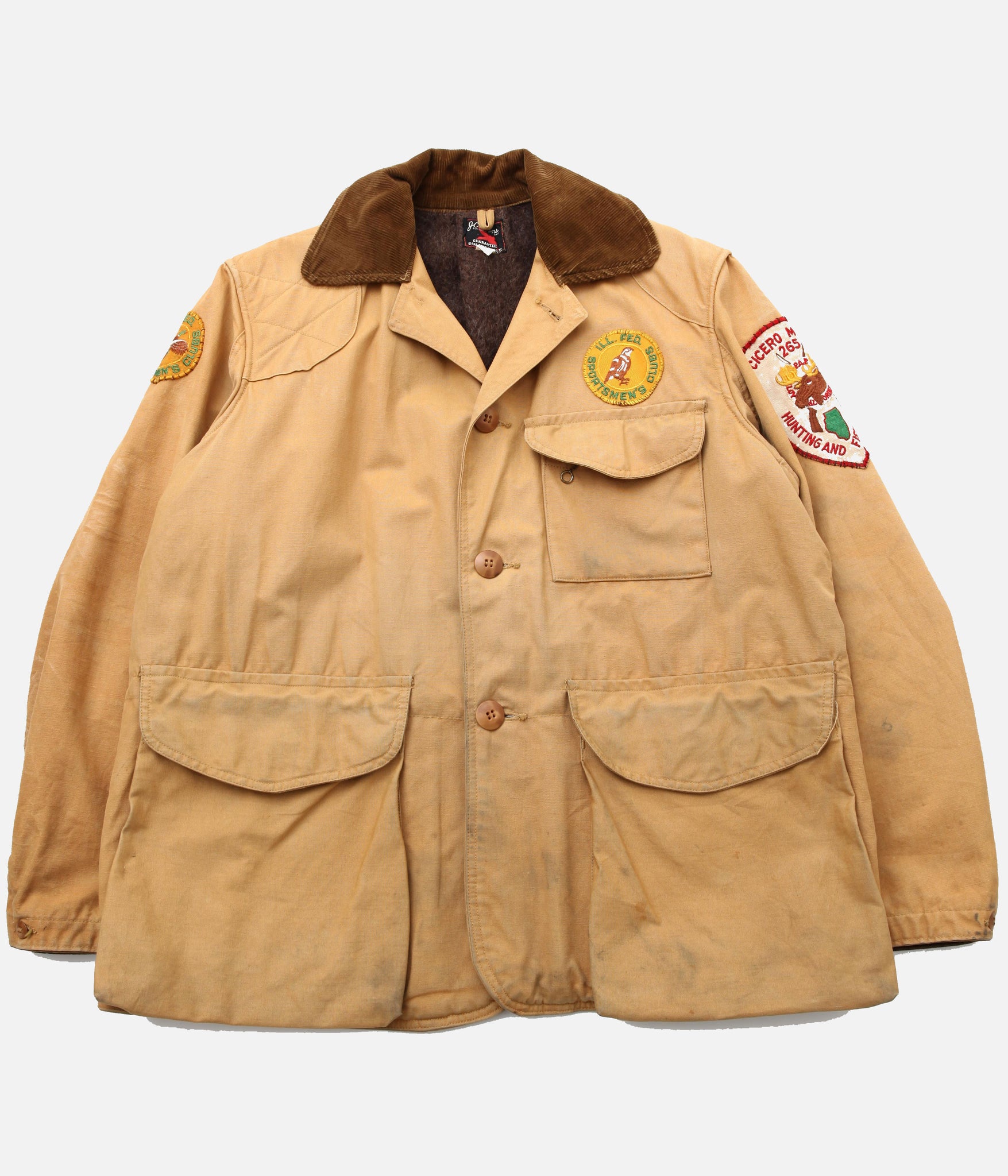 USED & VINTAGE / 50's~ JC HIGGINGS HUNTIN JACKET(Alpaca Lining)