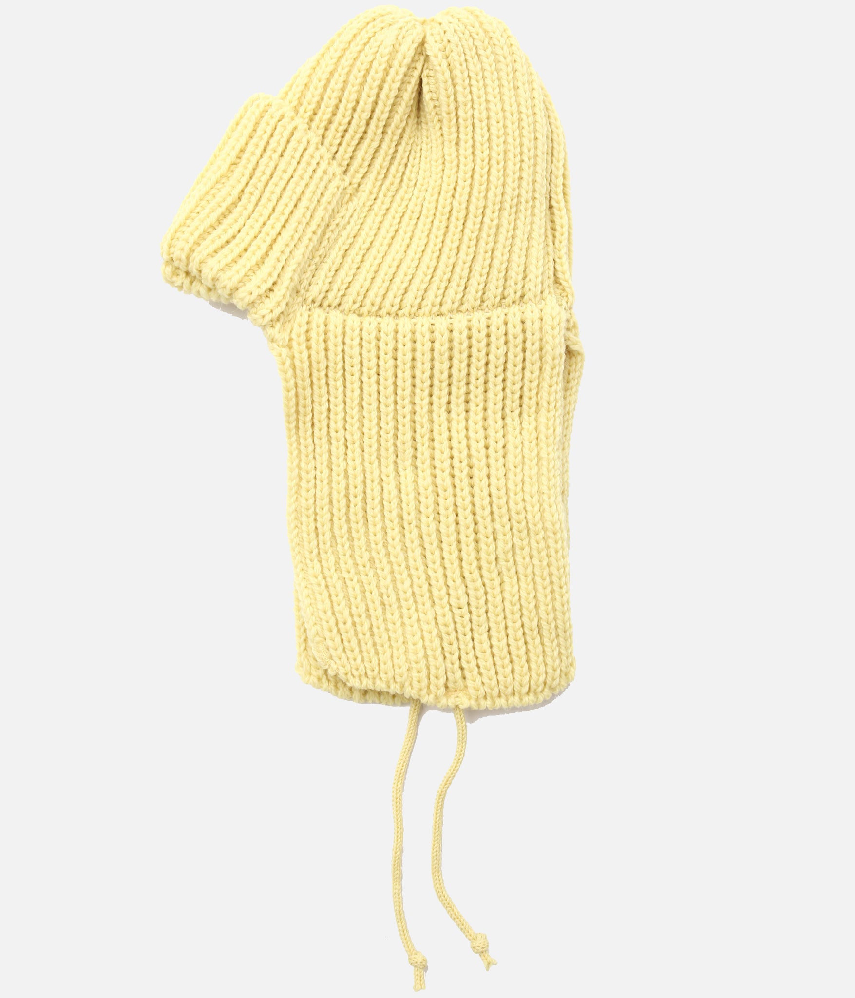 HIGHLAND 2000 / MERINO WOOL FLIGHT CAP (LIGHT YELLOW)