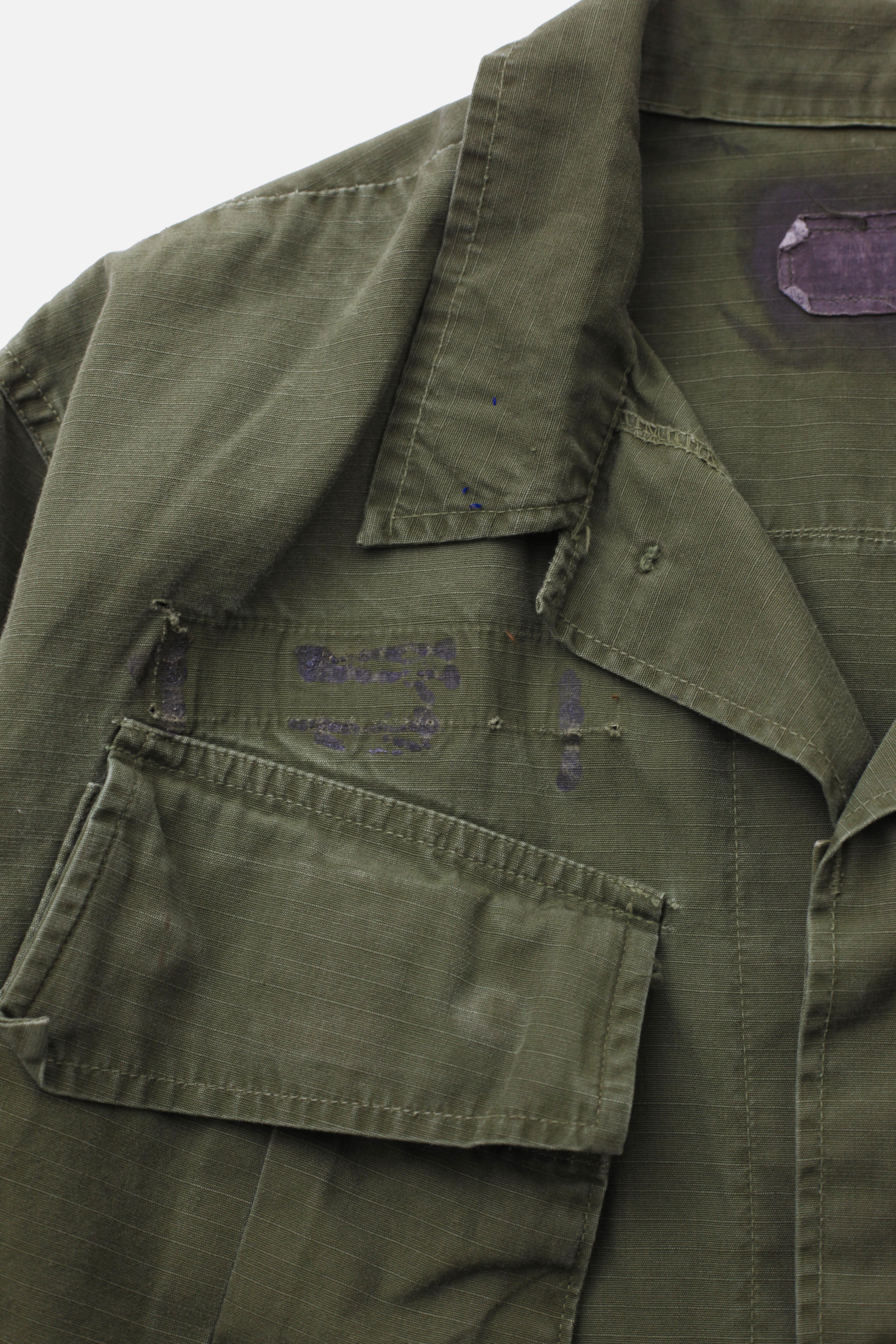 USED & VINTAGE / 70's US ARMY jungle fatigue jacket 5th (S-R