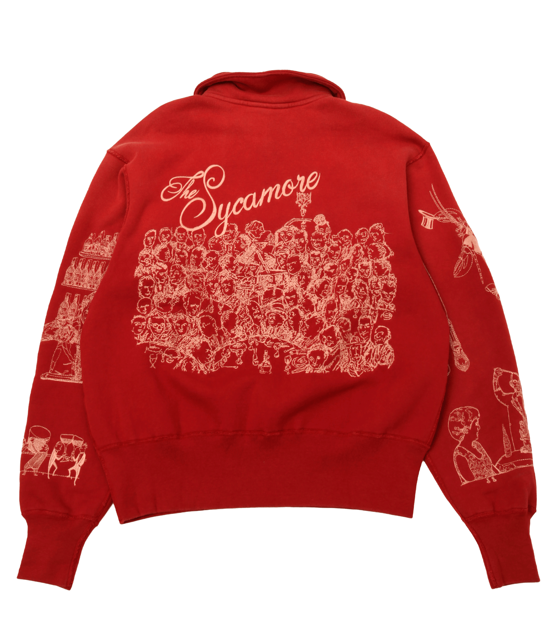 Samuel Zelig / RESTAURANT 1/4 ZIP (RED) – LAFUNQUE