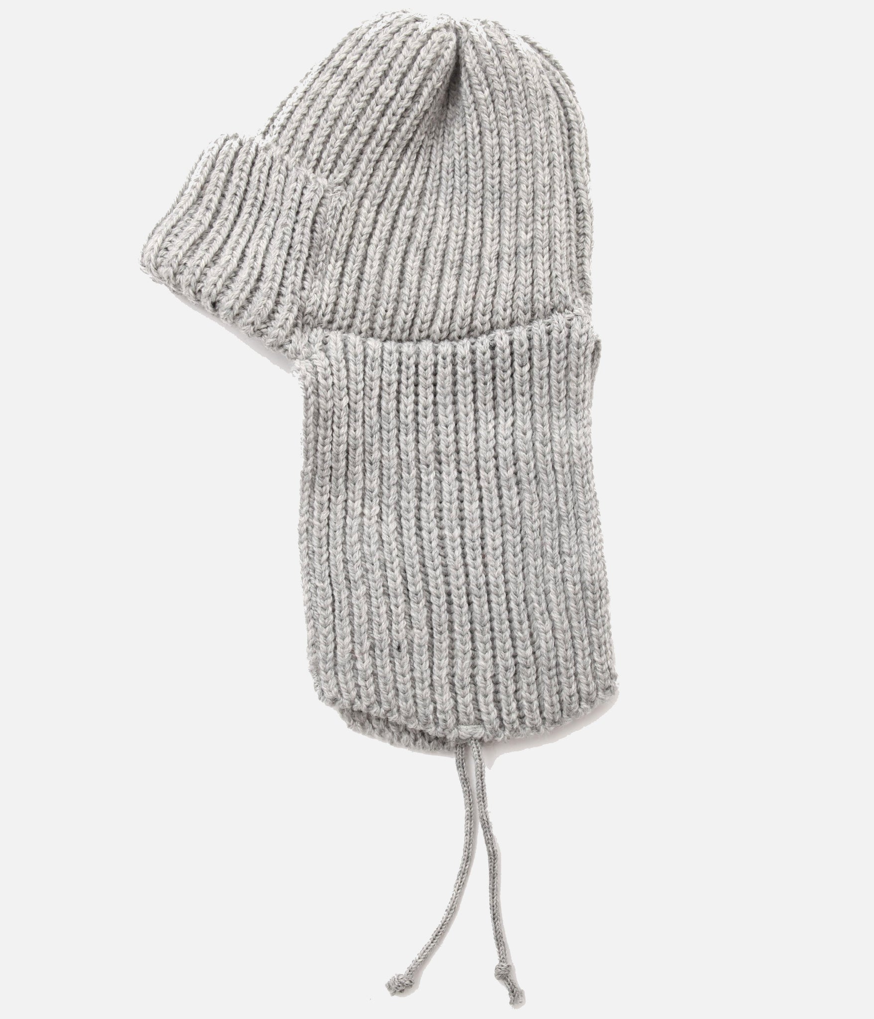 HIGHLAND 2000 / MERINO WOOL FLIGHT CAP (LIGHT GREY)