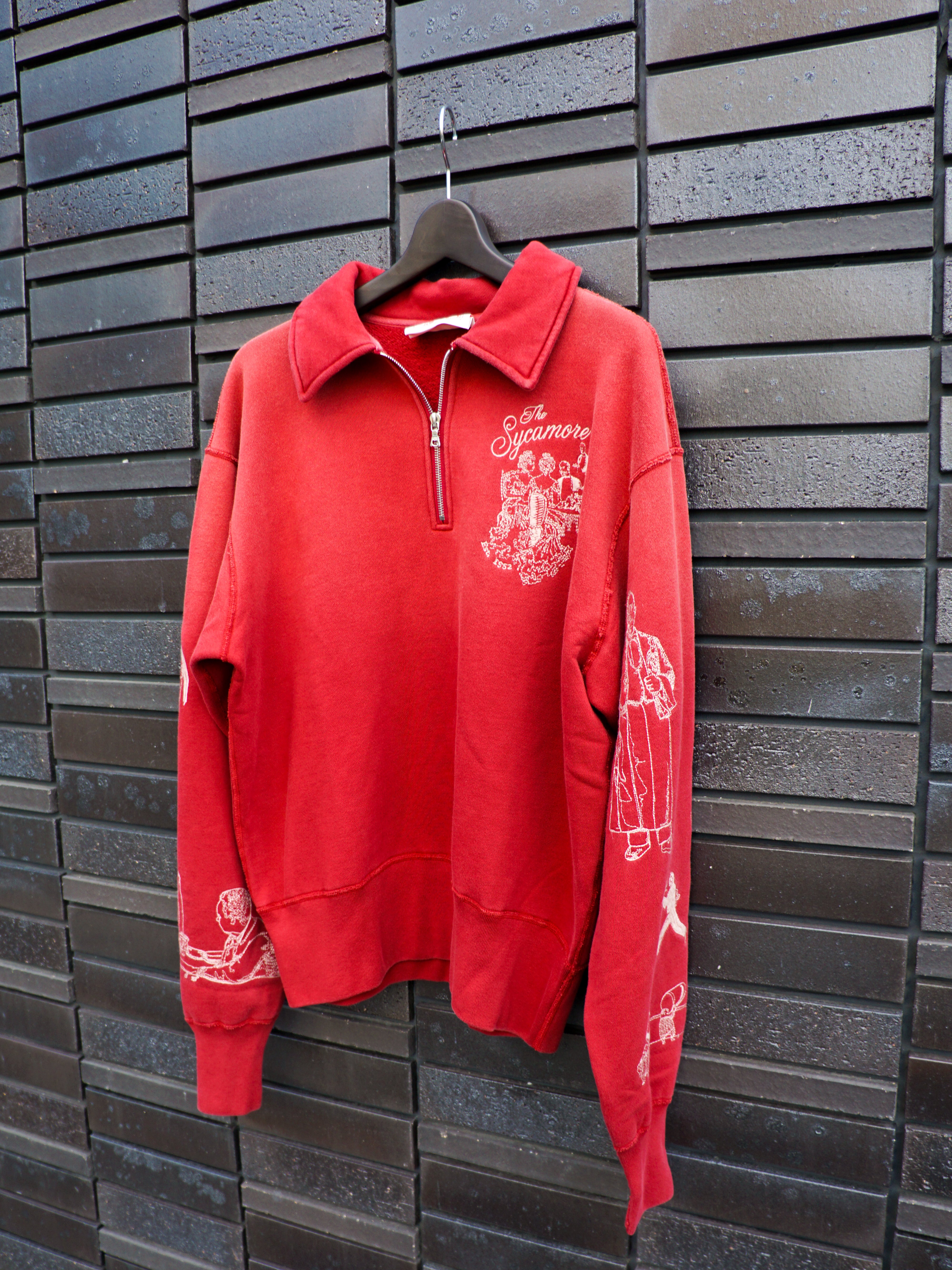 Samuel Zelig / RESTAURANT 1/4 ZIP (RED) – LAFUNQUE