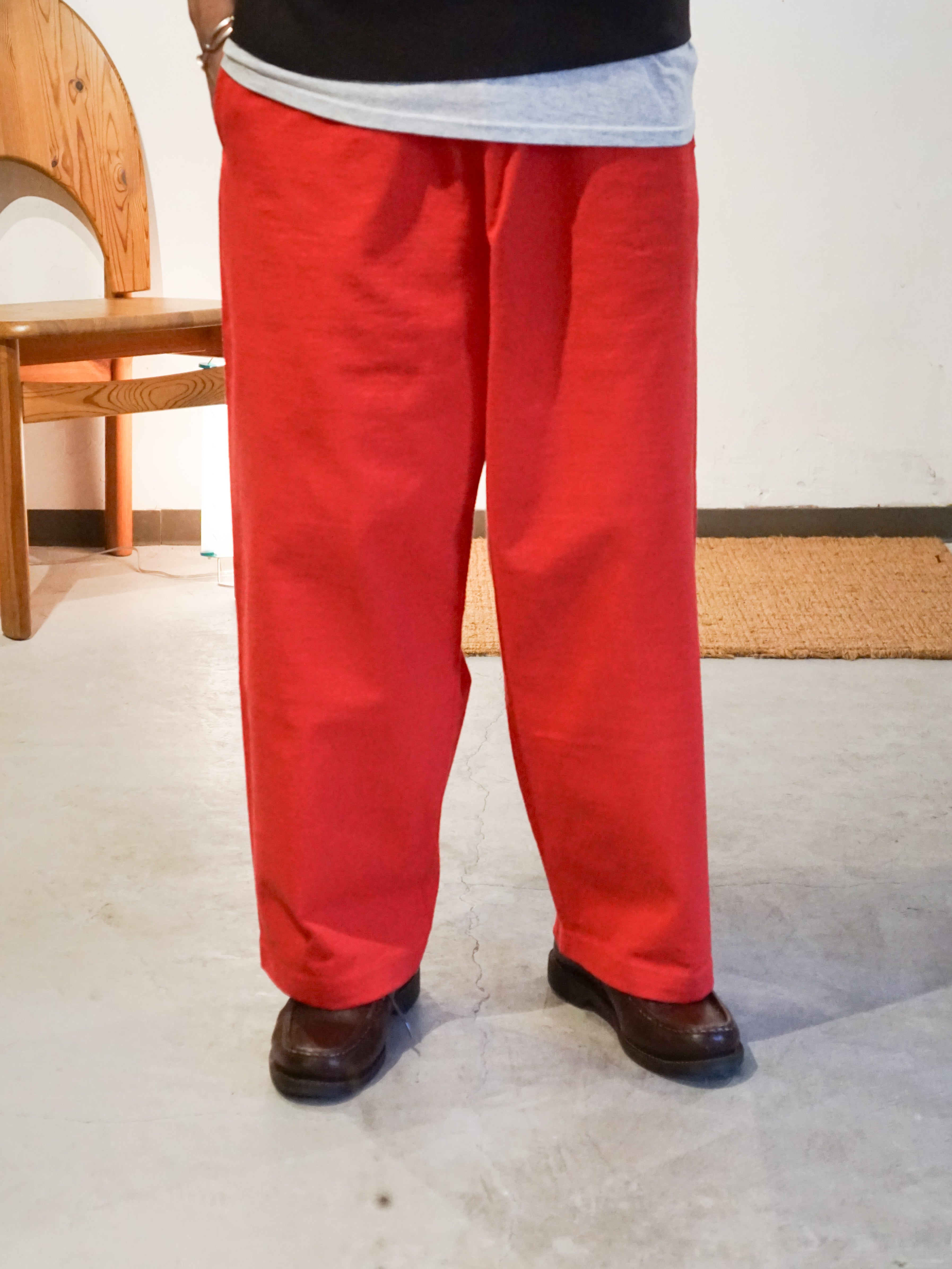 Gurank / LOOP WHEEL HT PANTS (RED) – LAFUNQUE