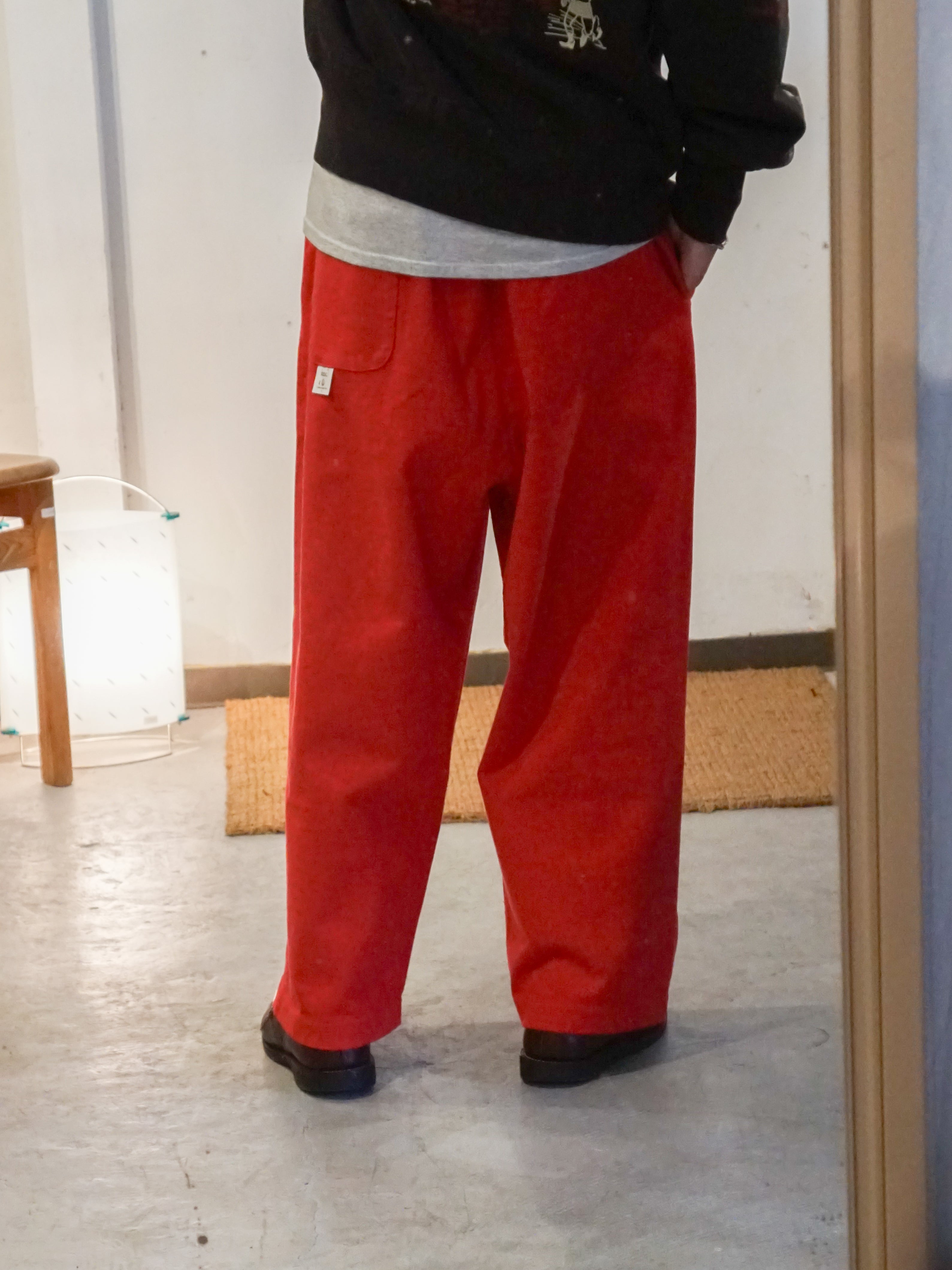 Gurank / LOOP WHEEL HT PANTS (RED) – LAFUNQUE