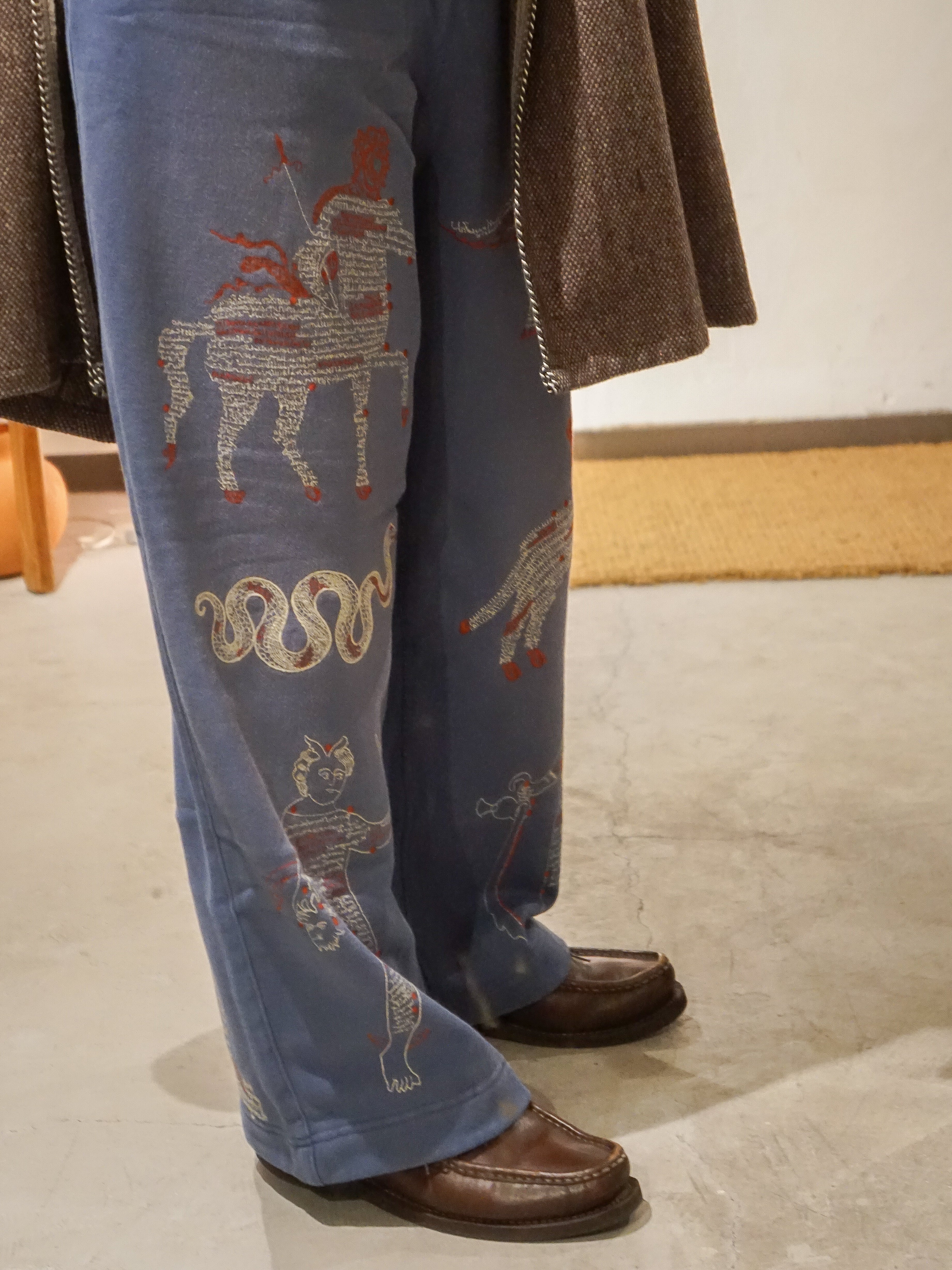 Samuel Zelig / MEDIEVAL SWEAT PANT (POWDER BLUE) – LAFUNQUE