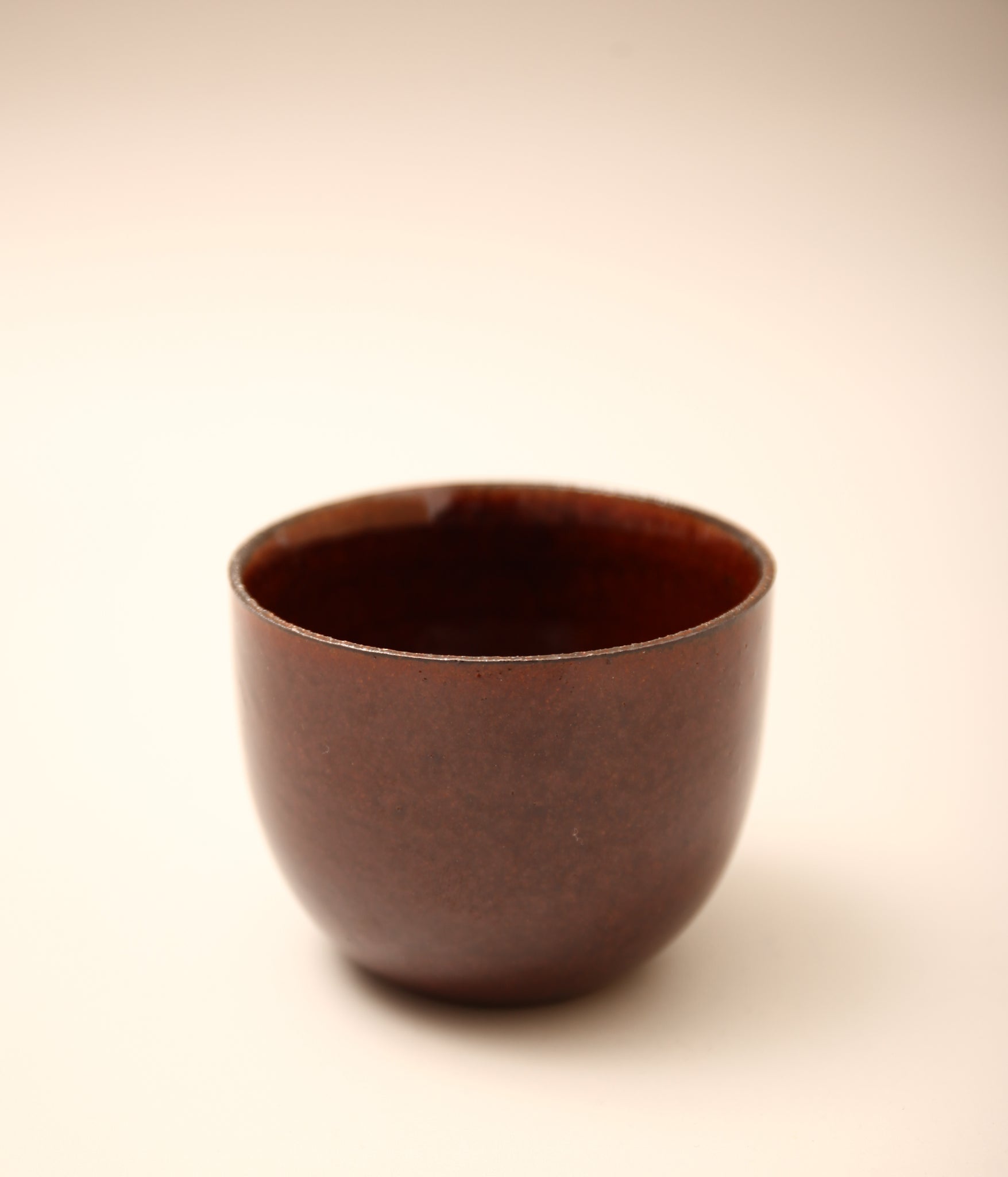 REDUCTION FACTORY / ROUND LATTE CUP (CANDY BROWN)