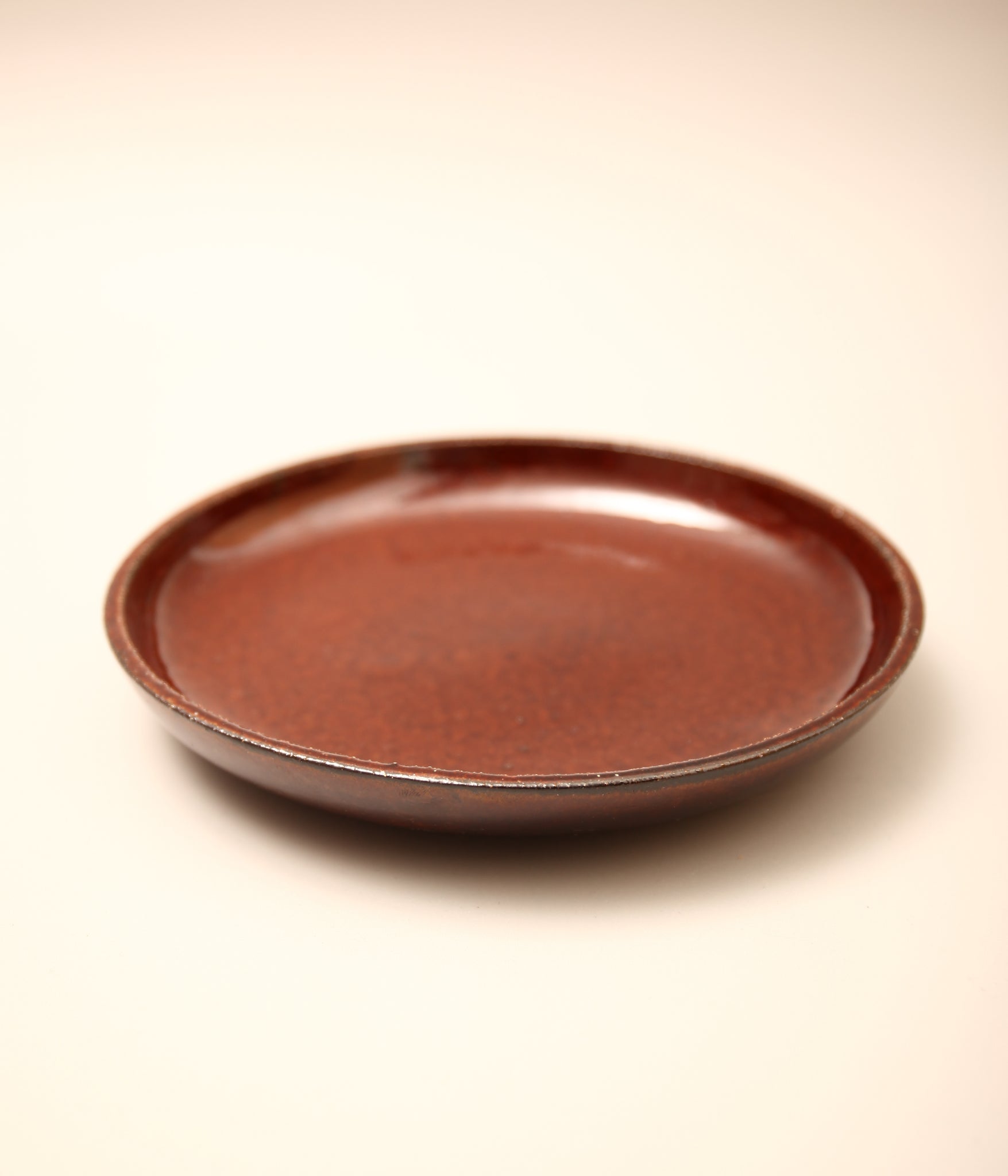 REDUCTION FACTORY / ROUND PLATE (CANDY BROWN)