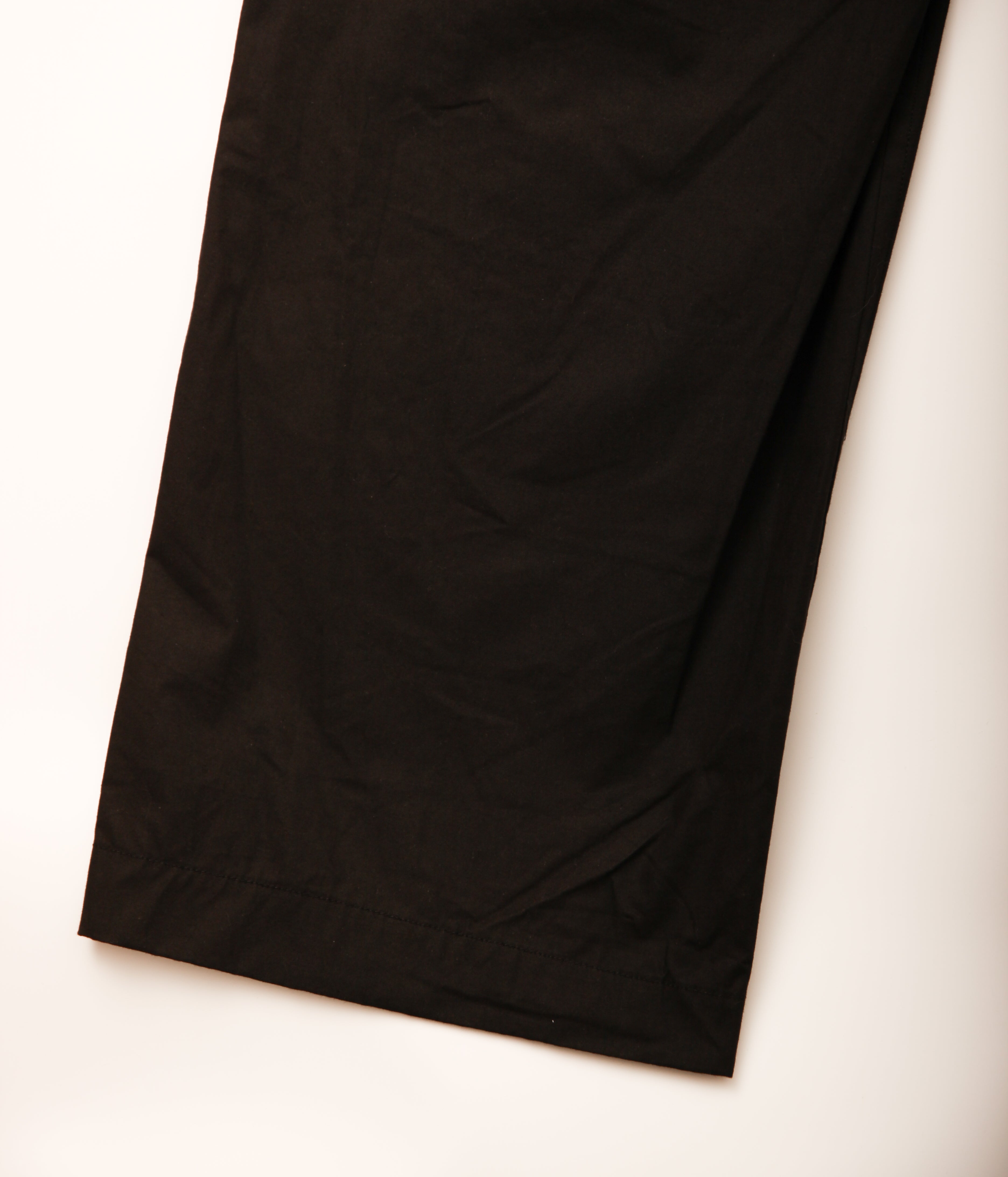 パンツ I am dork HIGH DENSITY COTTON BLACK I AM DORK /アイアムドーク work pants BLACK