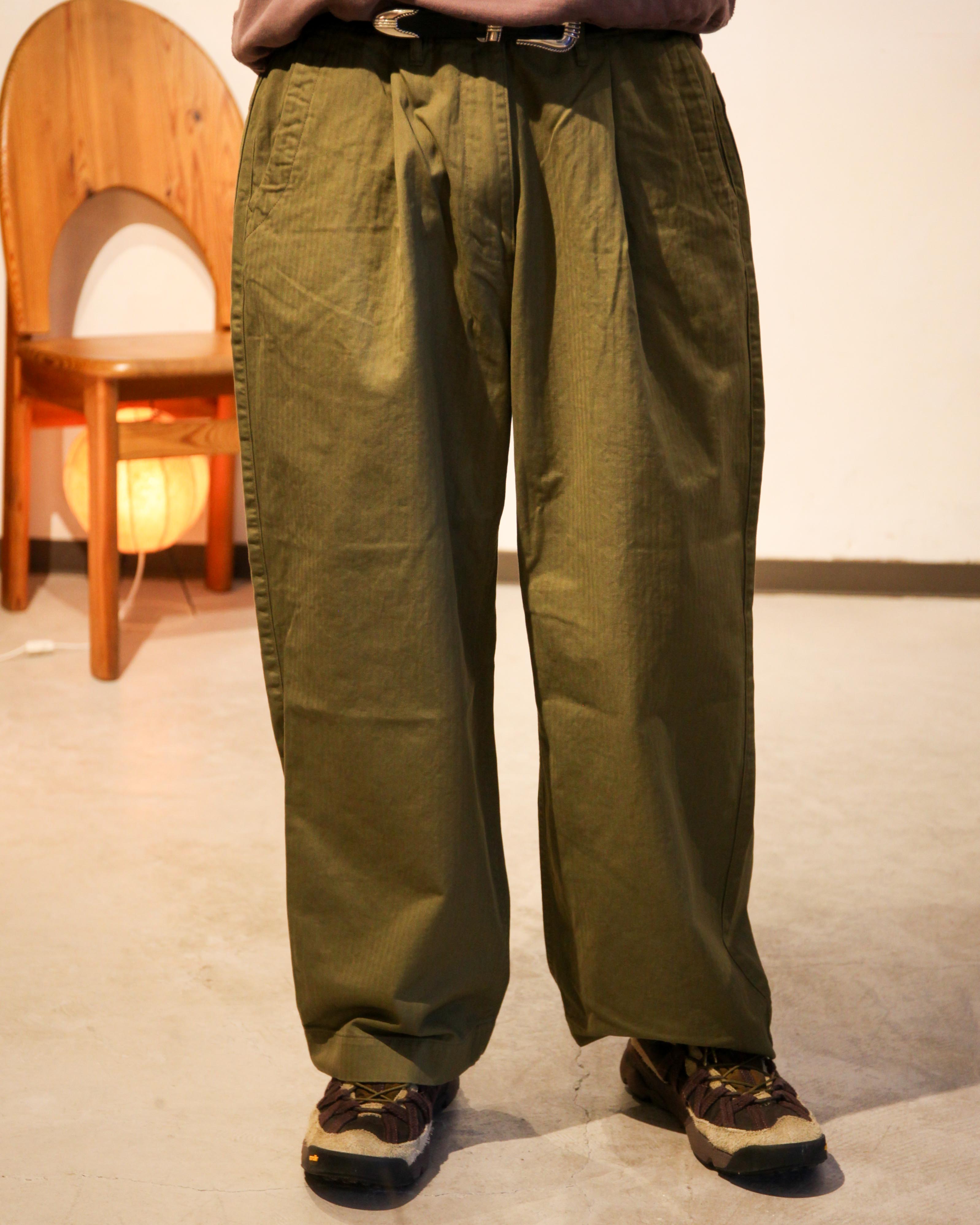 パンツ Gurank for khaki CH work trousers パンツ Gurank for khaki CH work trousers Gurank (グランク) 24AW