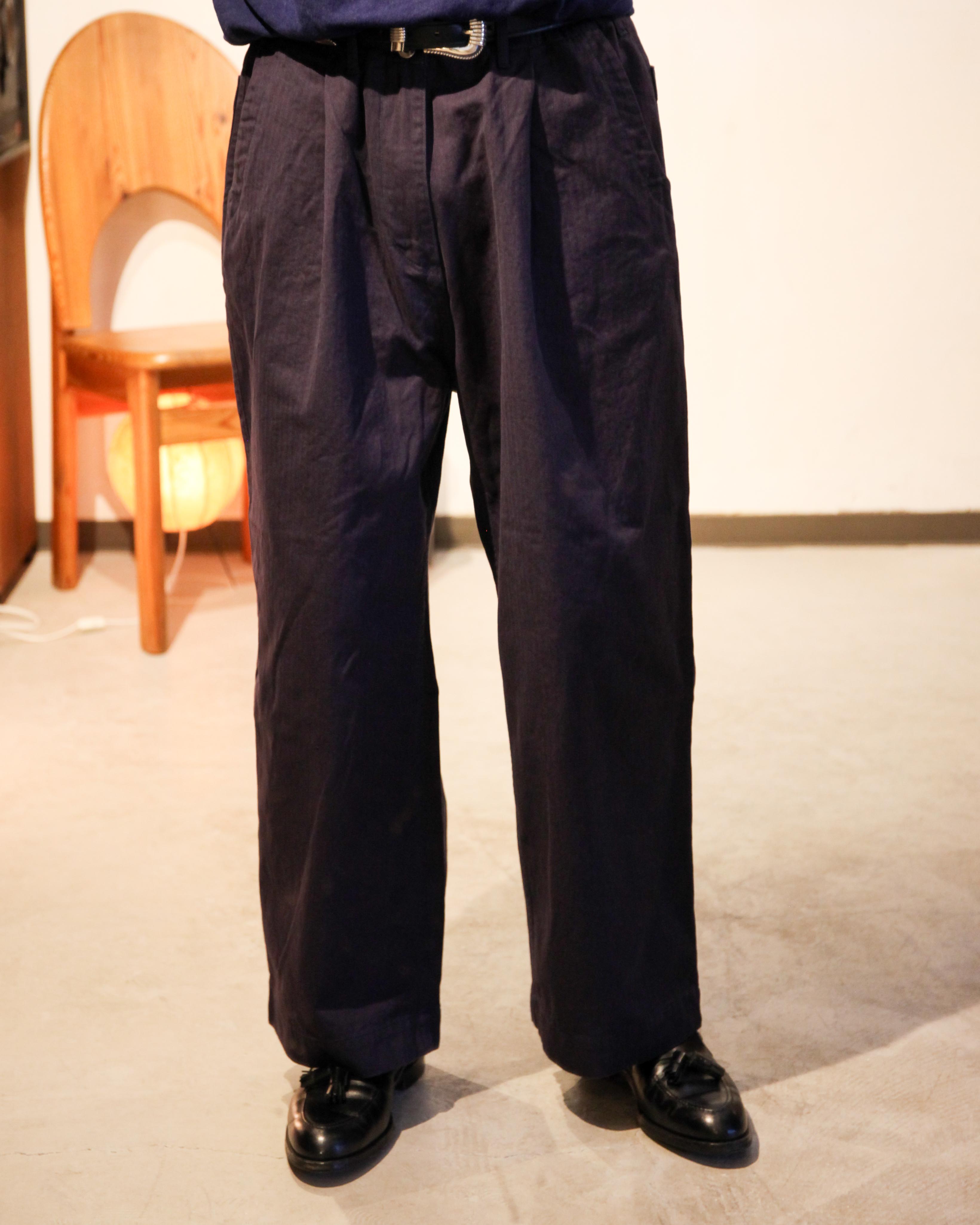 Gurank / HB WORK PANTS (NAVY) – LAFUNQUE