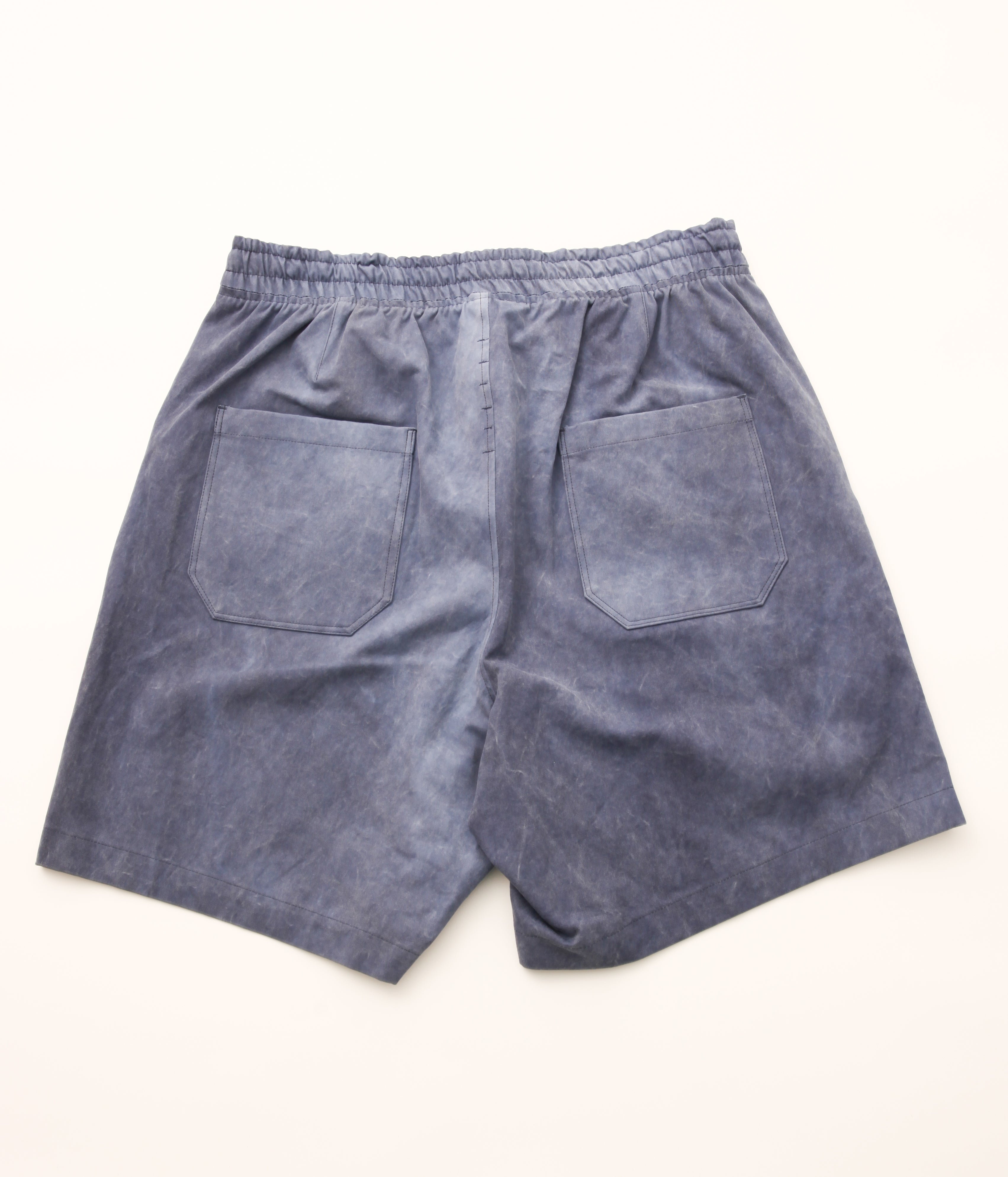 最終値下げ　ANSNAM ドライショートパンツ　ネップブルー　02 ANSNAM DRY SHORT PANTS COTTON HEMP
