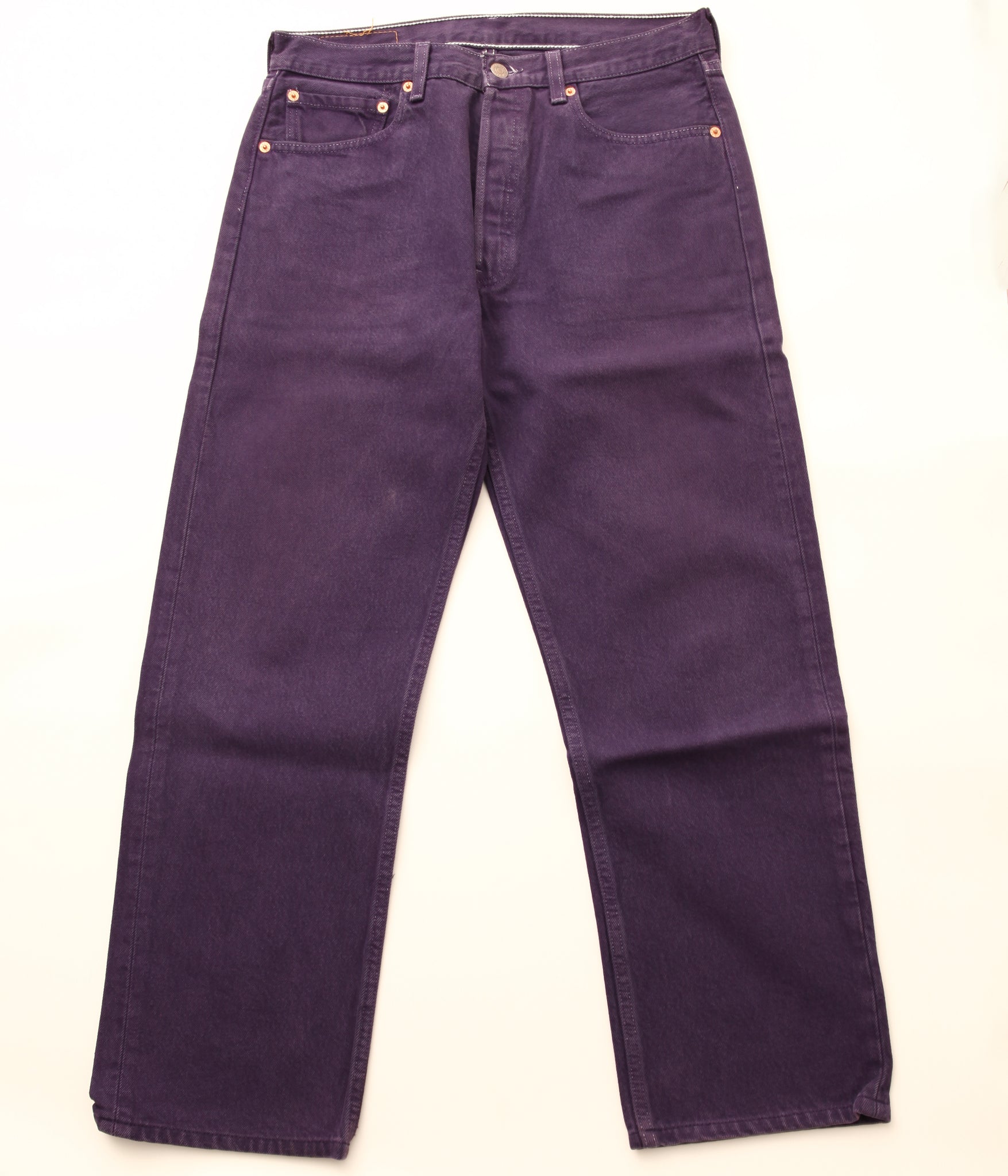 USED & VINTAGE / 90's "LEVI'S" 501 PURPLE DENIM (W32/L34)