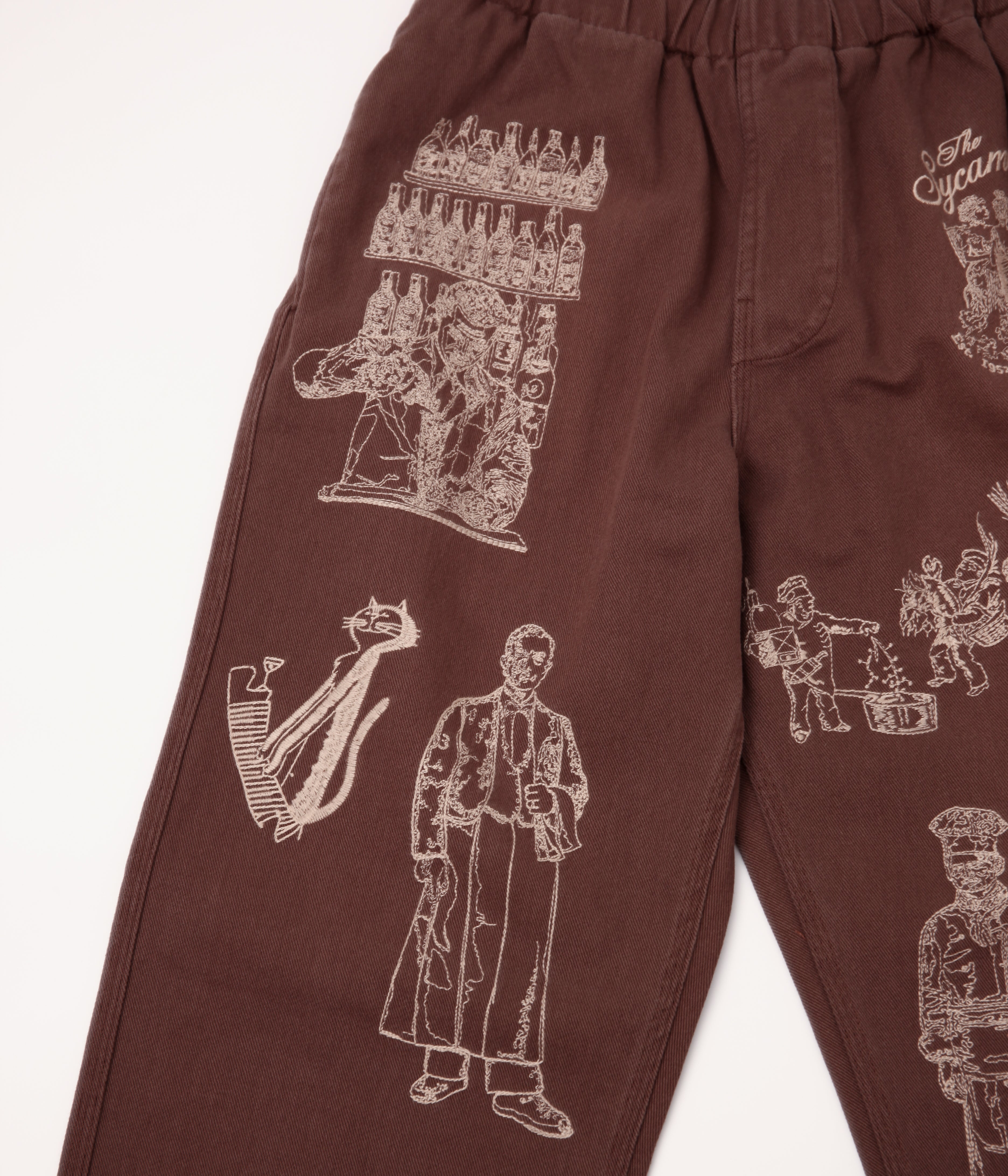 Samuel Zelig / RESTAURANT PANT (CHARCOAL BROWN) – LAFUNQUE