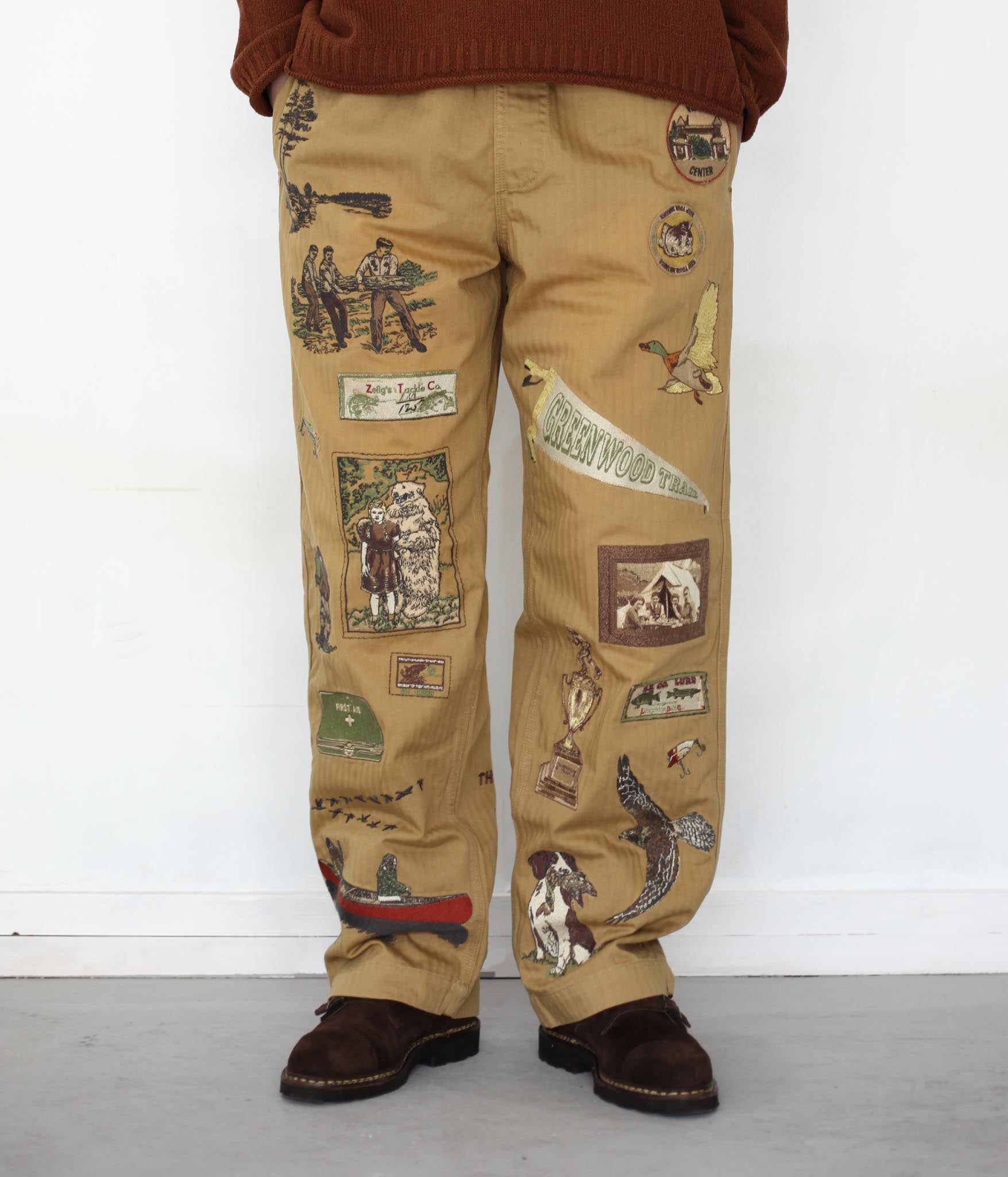 Samuel Zelig / TRAIL PANT (KHAKI) – LAFUNQUE