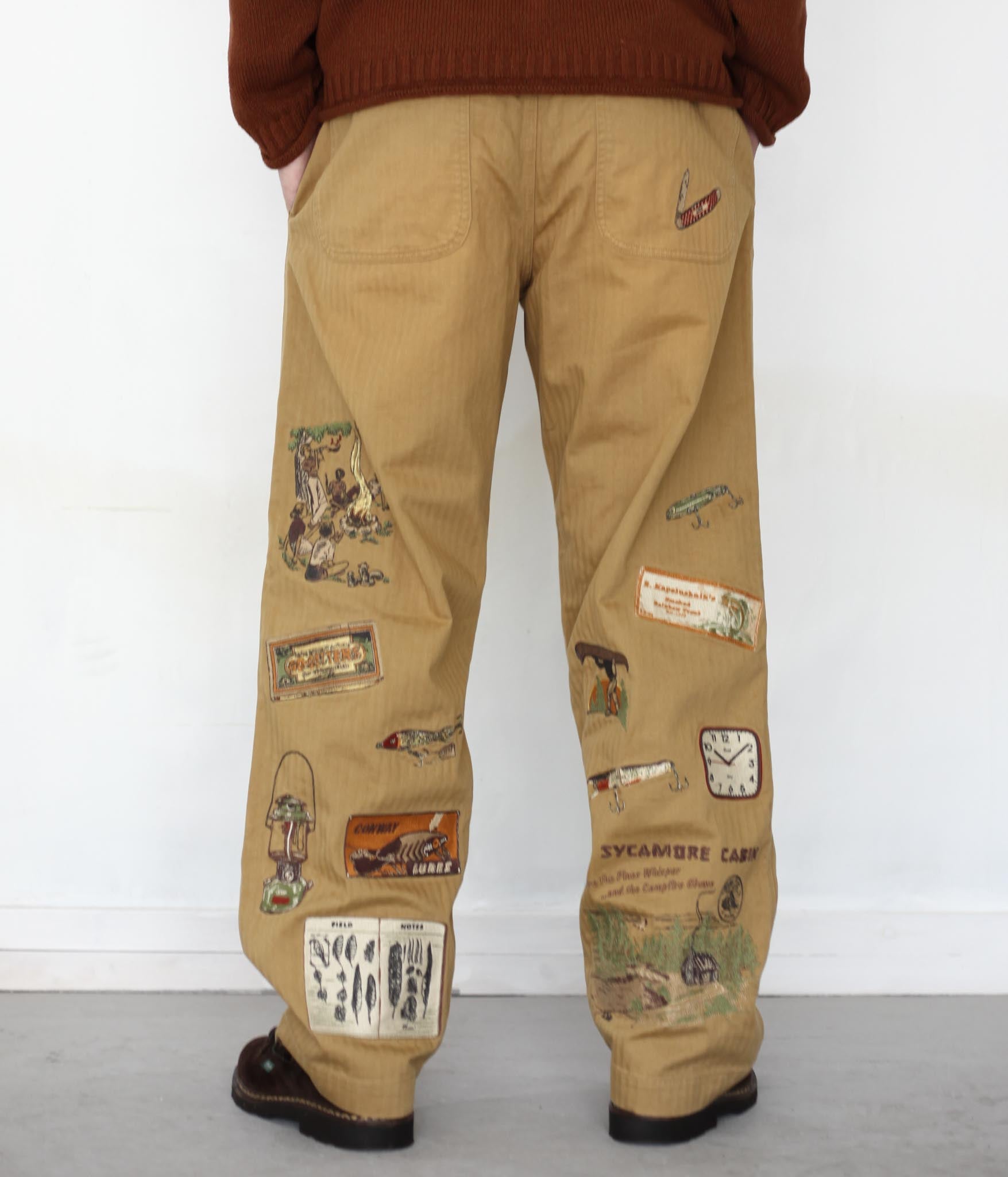 Samuel Zelig / TRAIL PANT (KHAKI) – LAFUNQUE