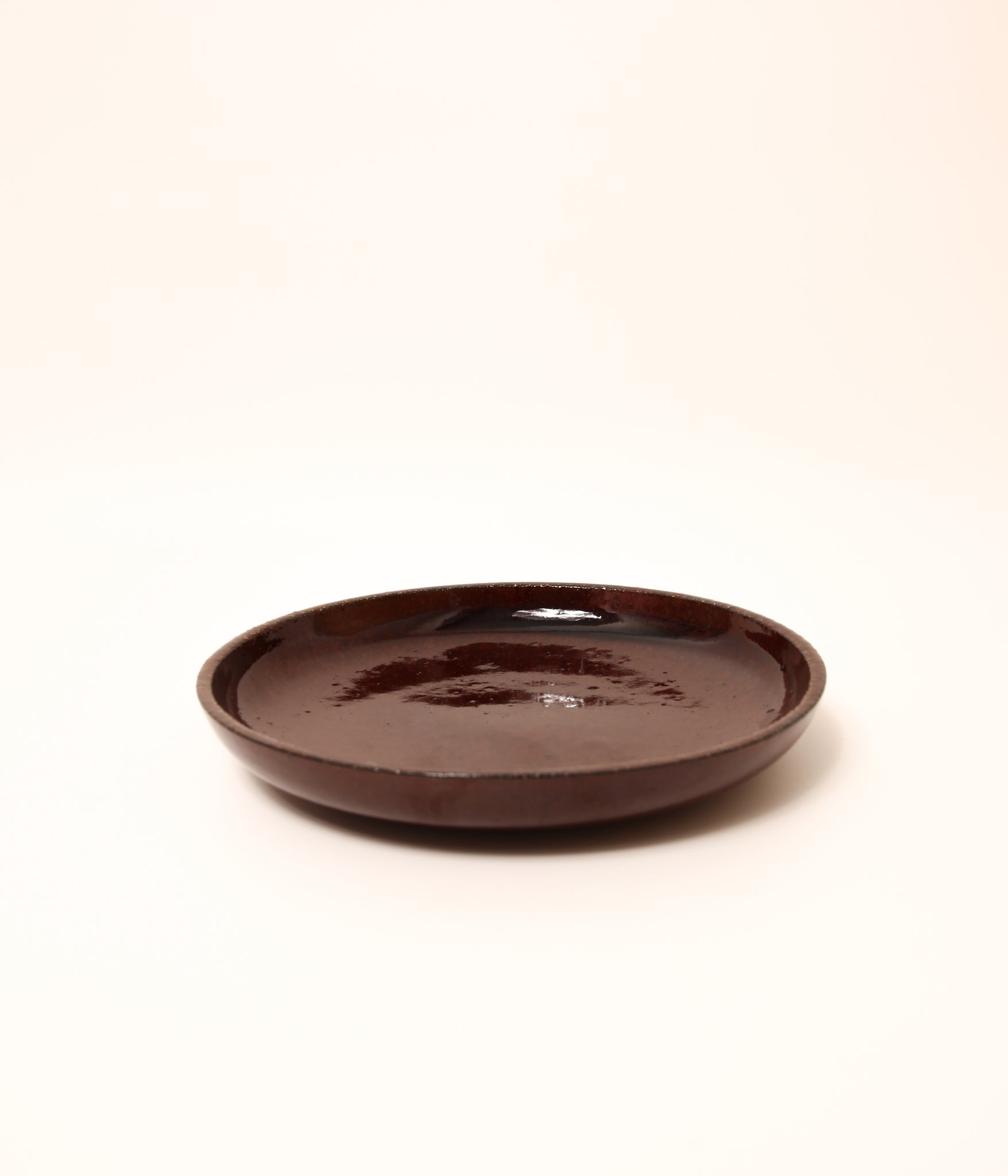 REDUCTION FACTORY / ROUND PLATE (CANDY BROWN)