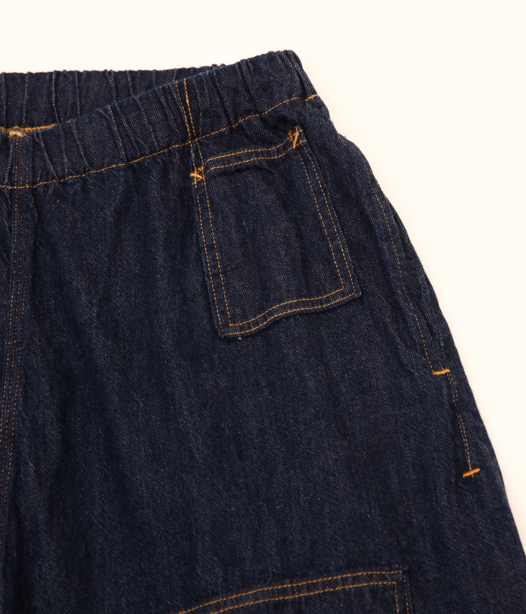 Gurank / 8oz RAW DENIM DOUBLE KNEE PANTS – LAFUNQUE
