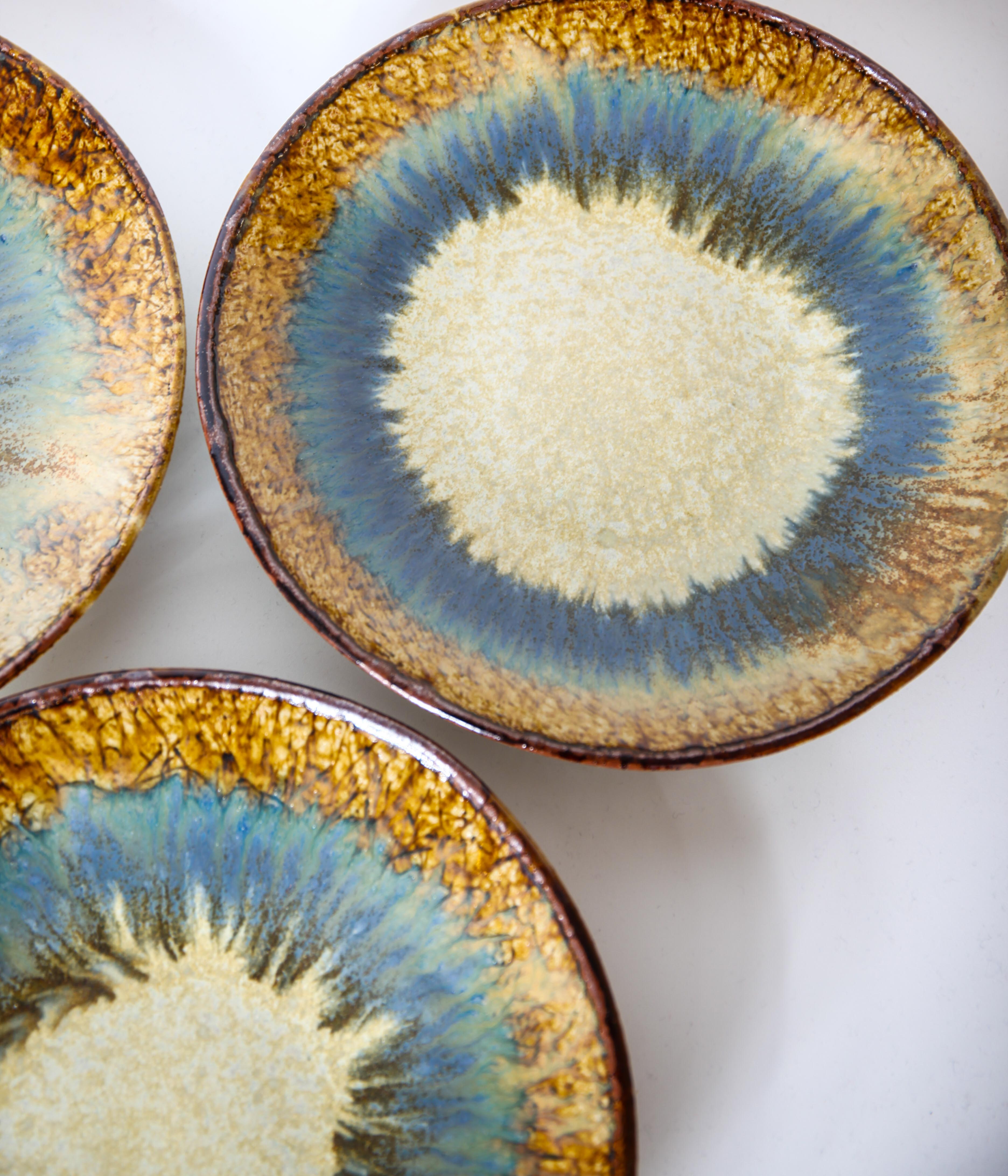 大沼道行 / 二彩 丸皿 M – LAFUNQUE