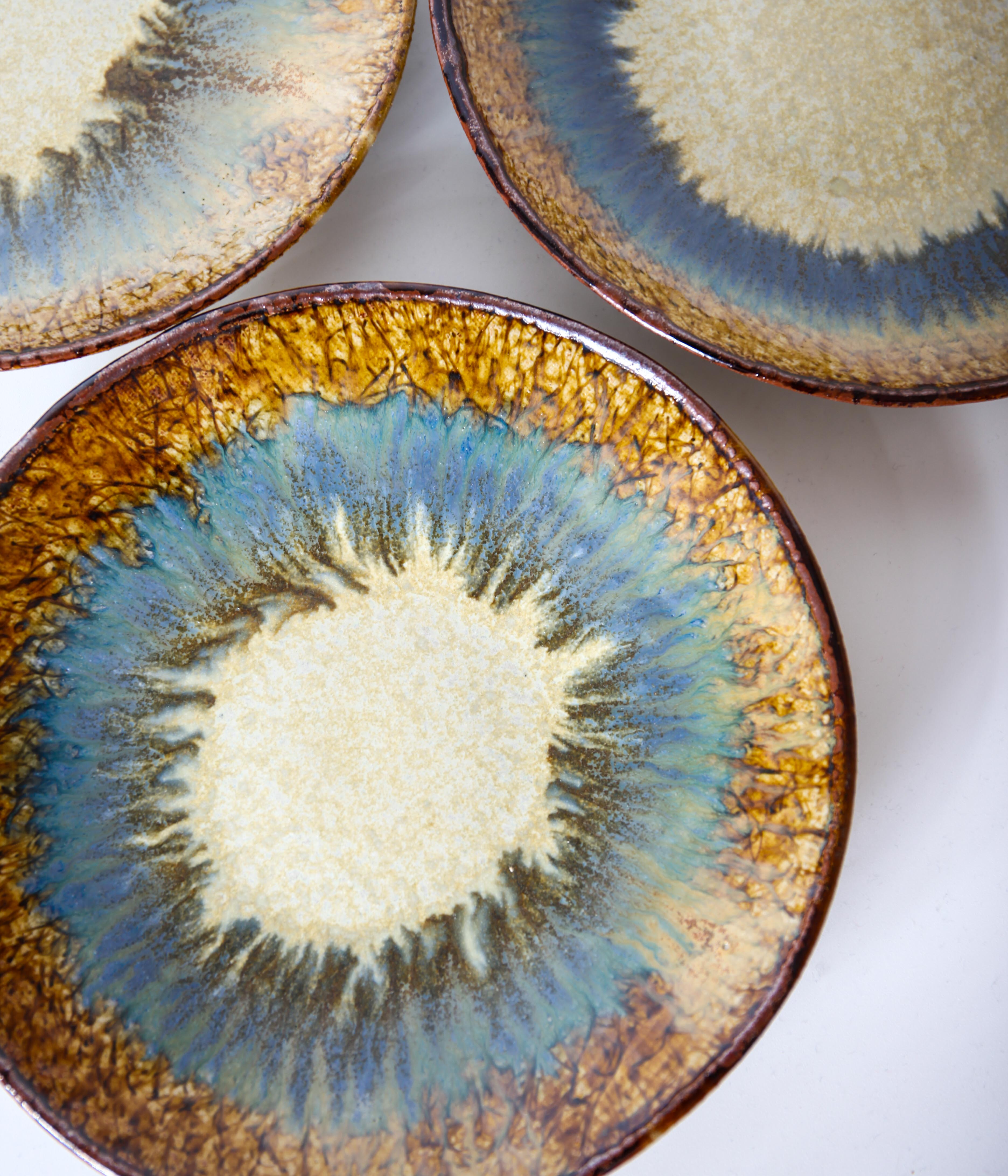 大沼道行 / 二彩 丸皿 M – LAFUNQUE