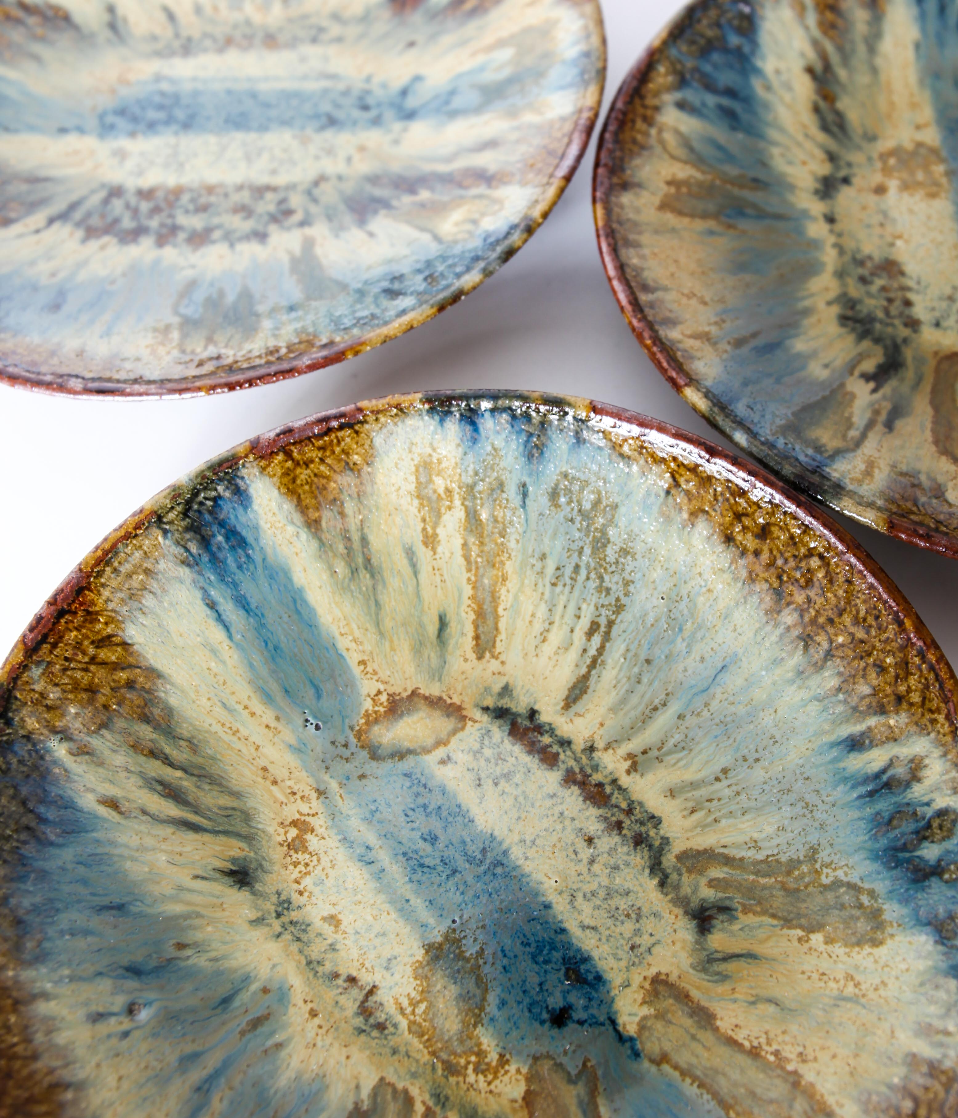 新品未使用　大沼道行　ニ彩リム皿M ４枚 大沼道行 / 二彩 リム皿 M – LAFUNQUE