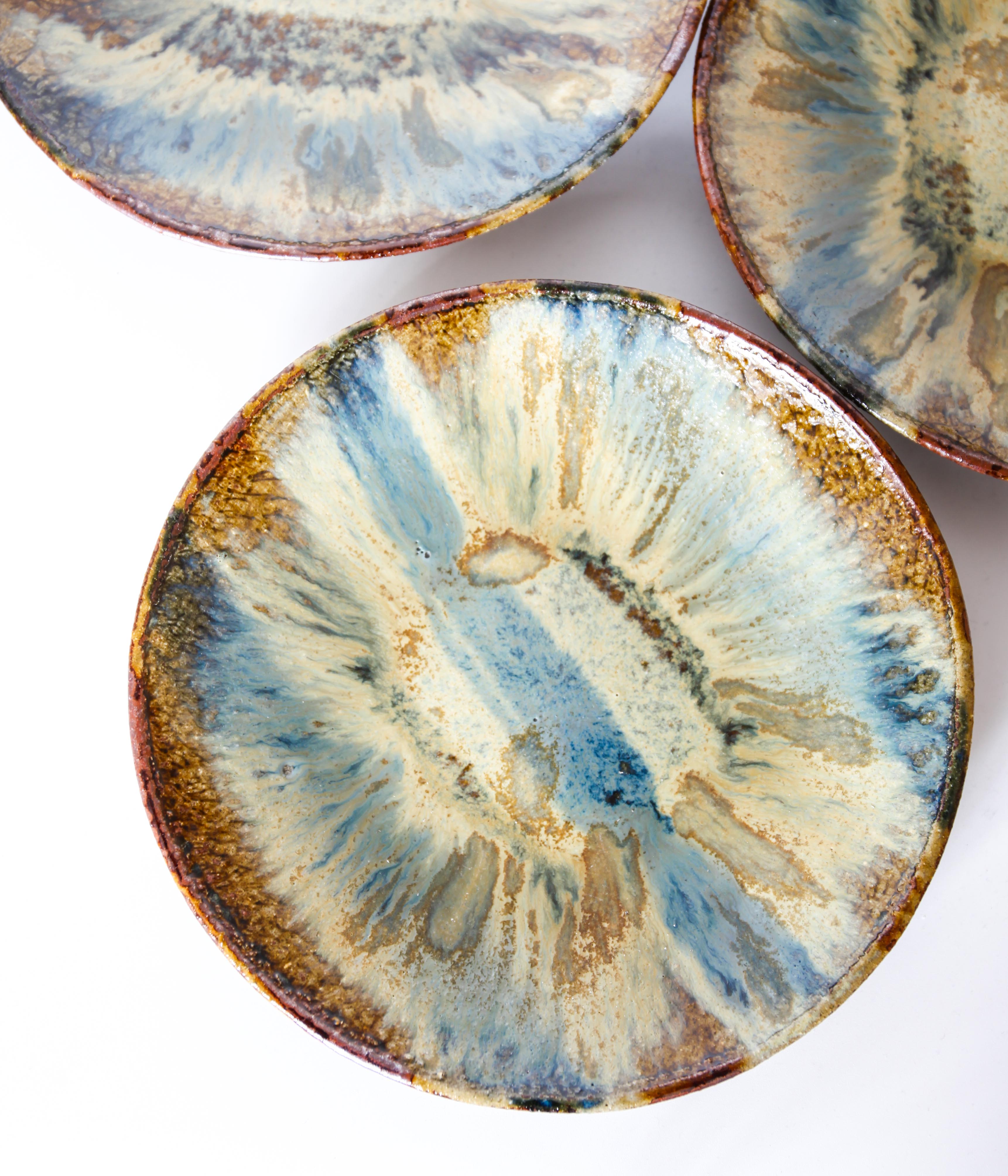 大沼道行 / 二彩 丸皿 M – LAFUNQUE