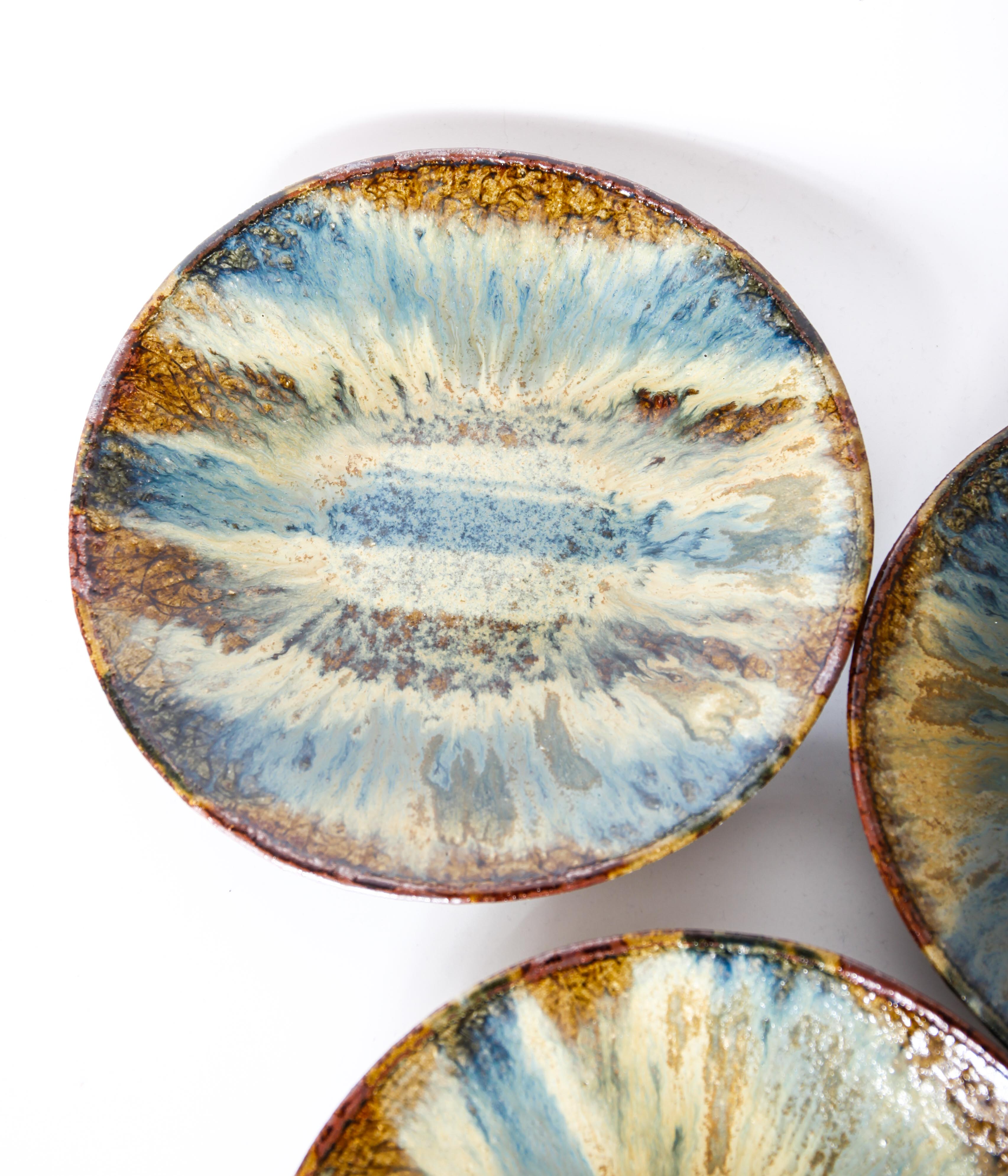 大沼道行 / 二彩 丸皿 M – LAFUNQUE