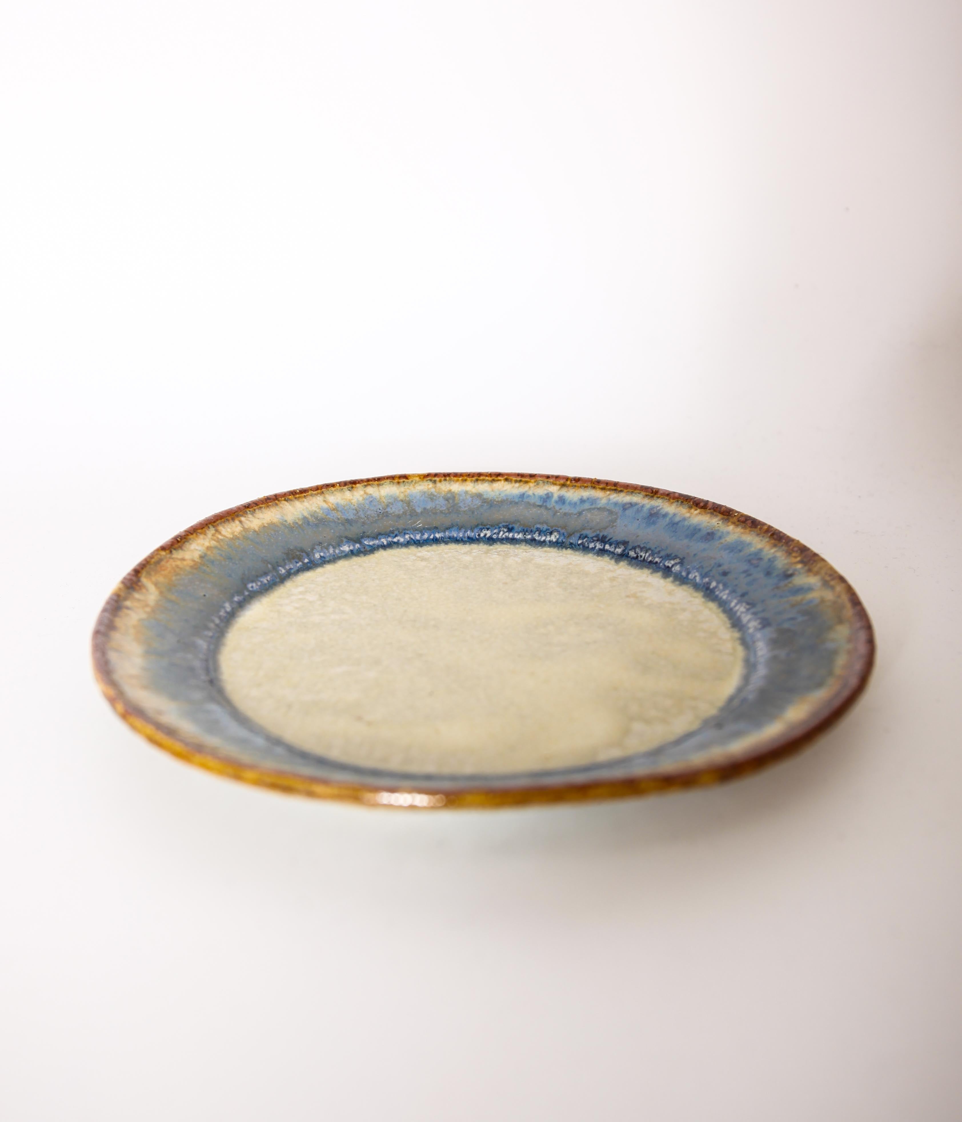 新品未使用　大沼道行　ニ彩リム皿M ４枚 大沼道行 / 二彩 リム皿 M – LAFUNQUE