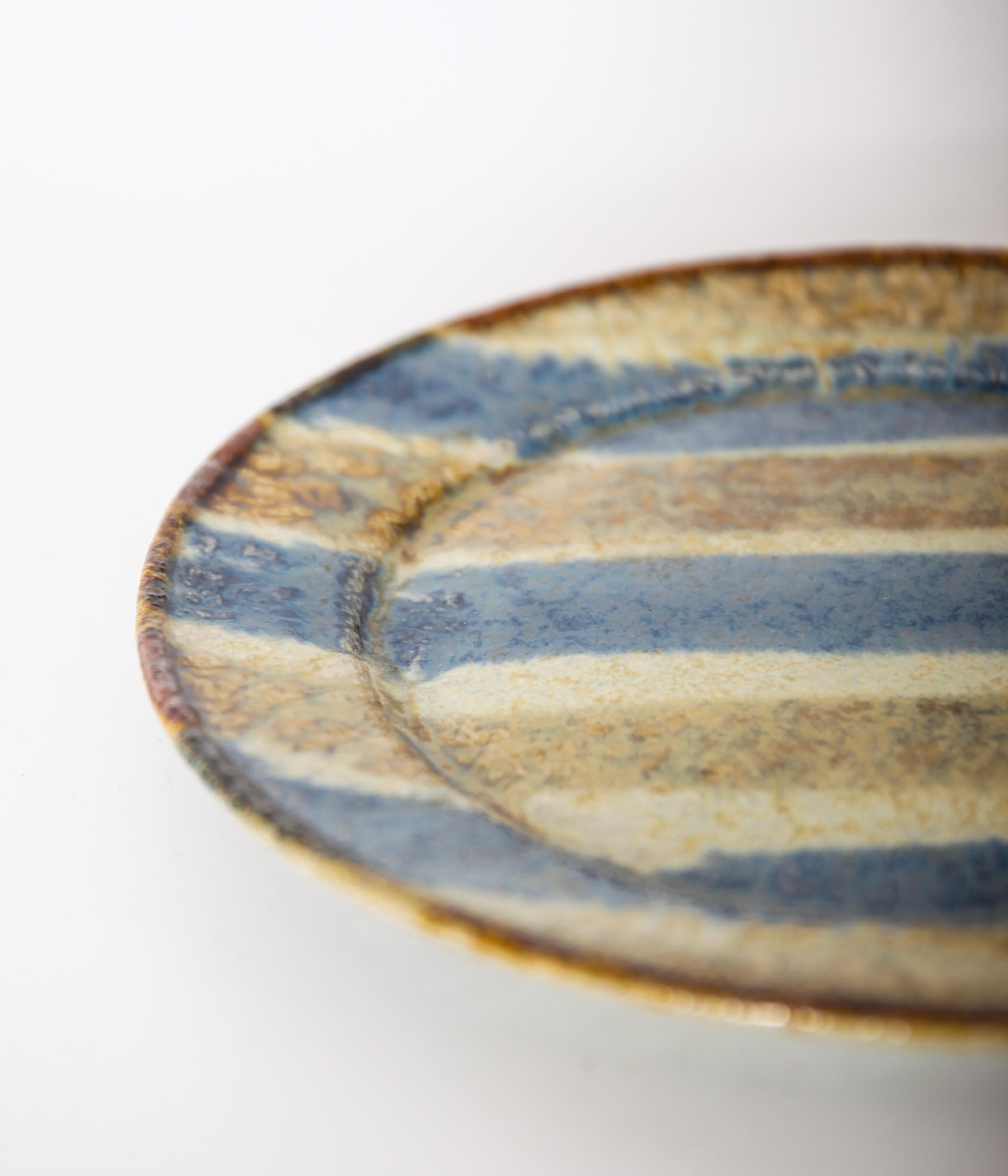 大沼道行 / 二彩 リム皿 M – LAFUNQUE