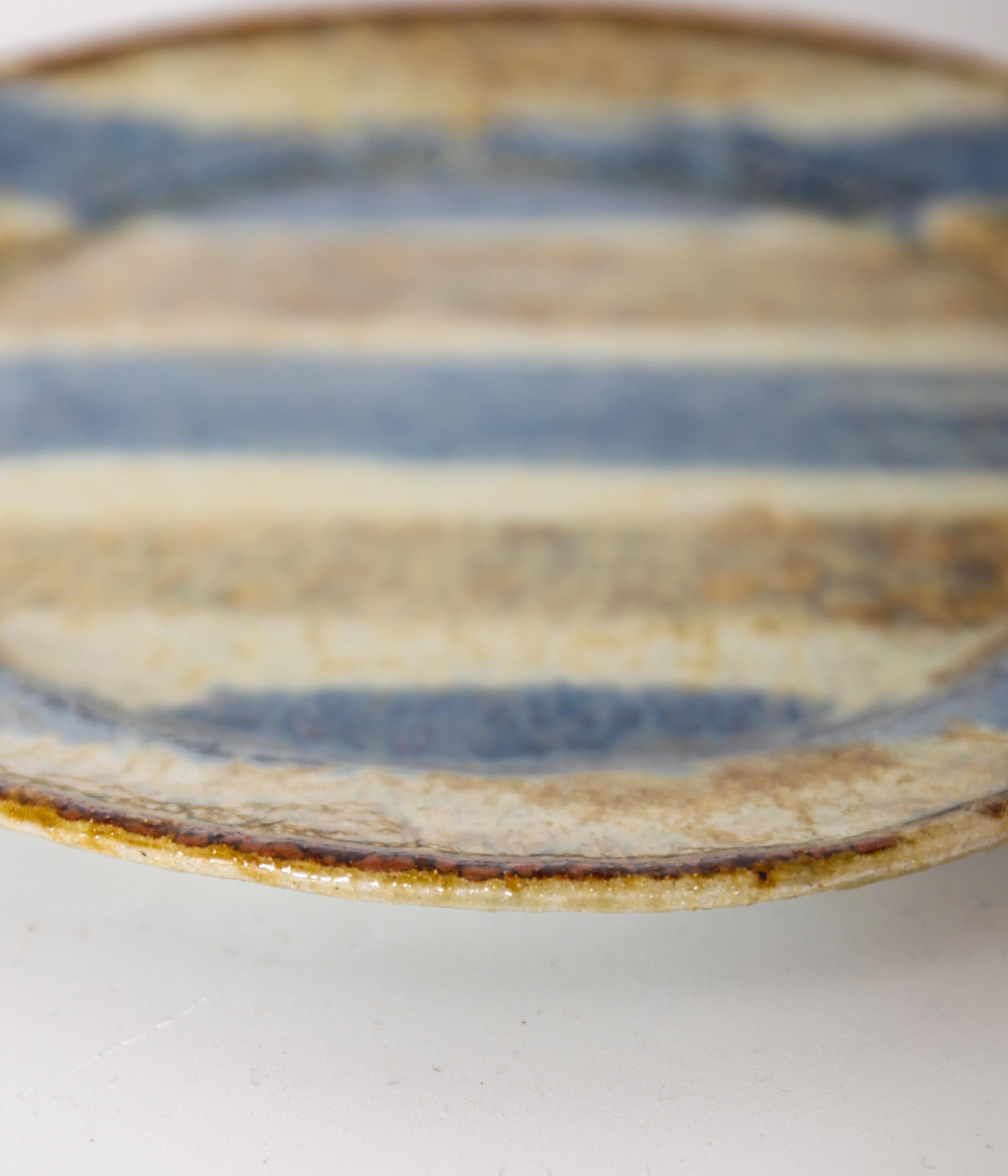 大沼道行 / 二彩 リム皿 M – LAFUNQUE