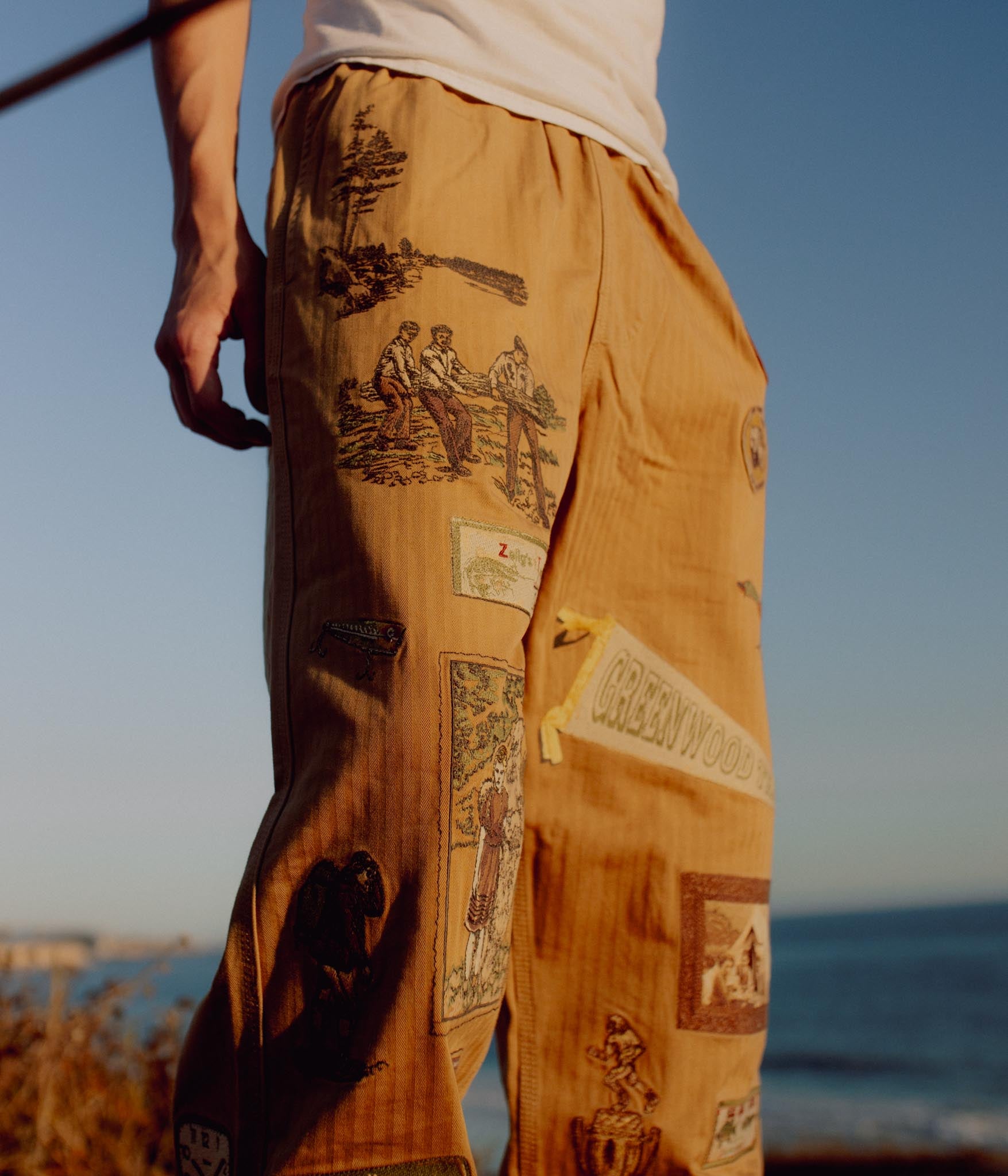 Samuel Zelig / TRAIL PANT (KHAKI) – LAFUNQUE