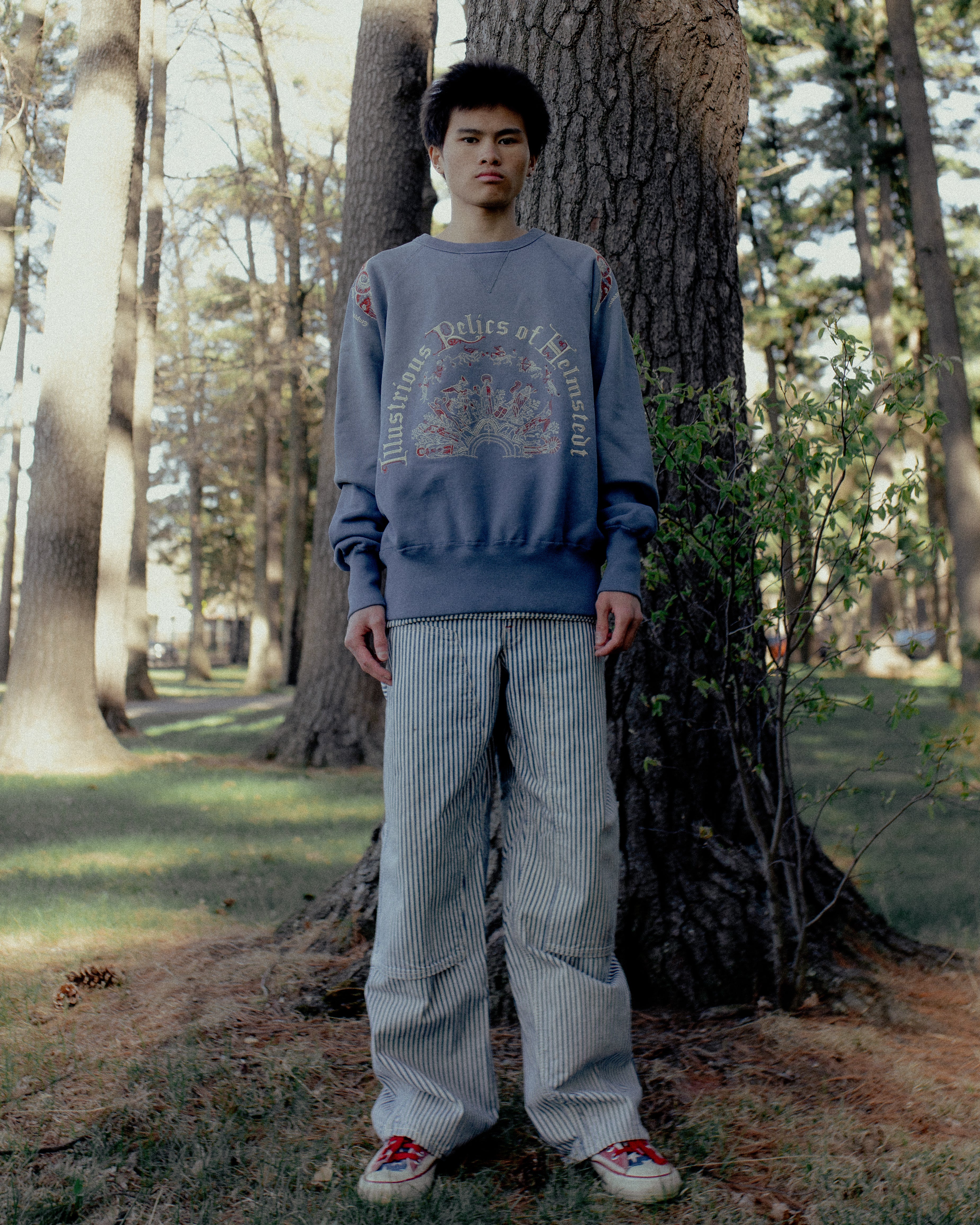 Samuel Zelig / MEDIEVAL CREWNECK (POWDER BLUE) – LAFUNQUE