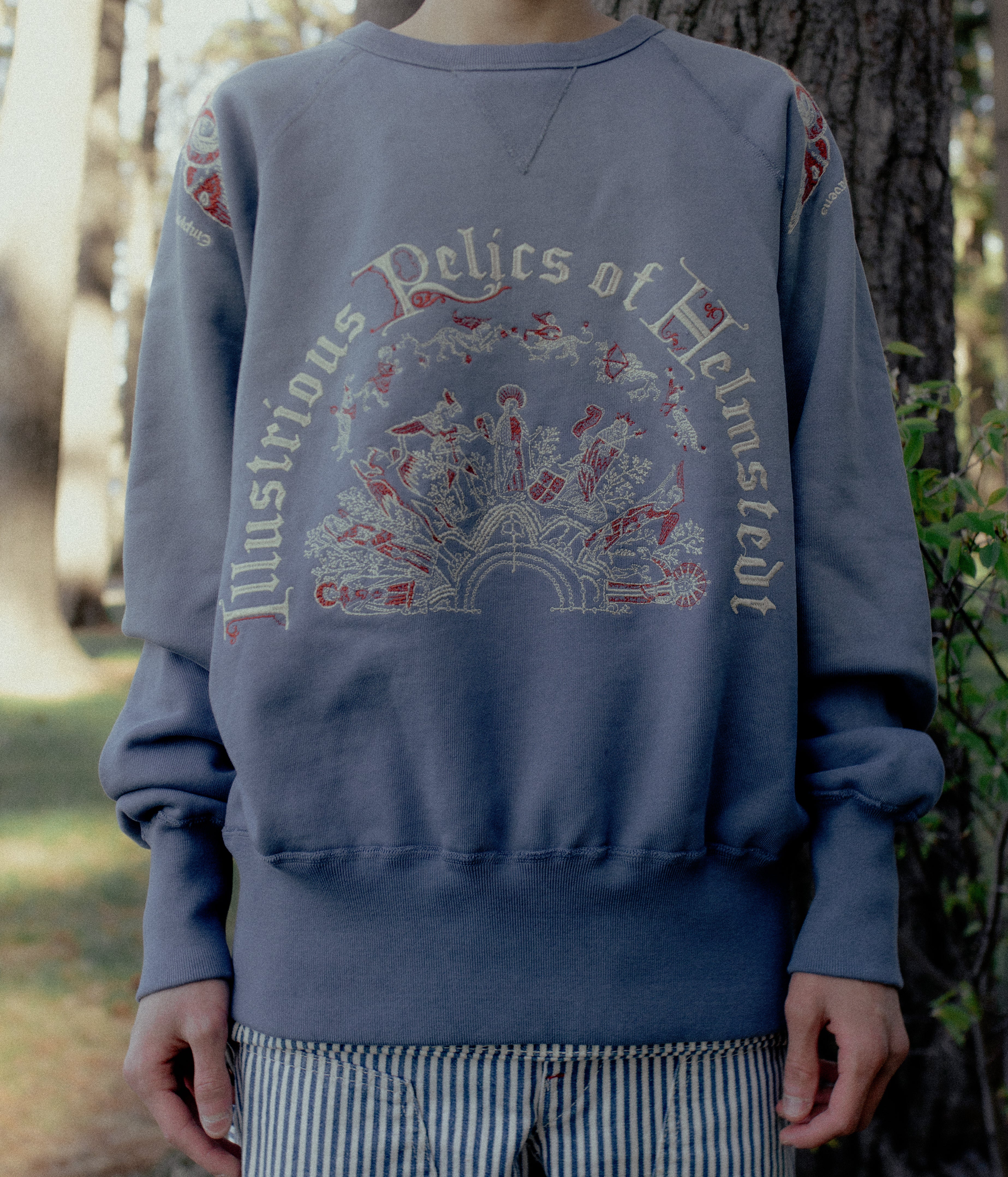 Samuel Zelig / MEDIEVAL CREWNECK (POWDER BLUE) – LAFUNQUE