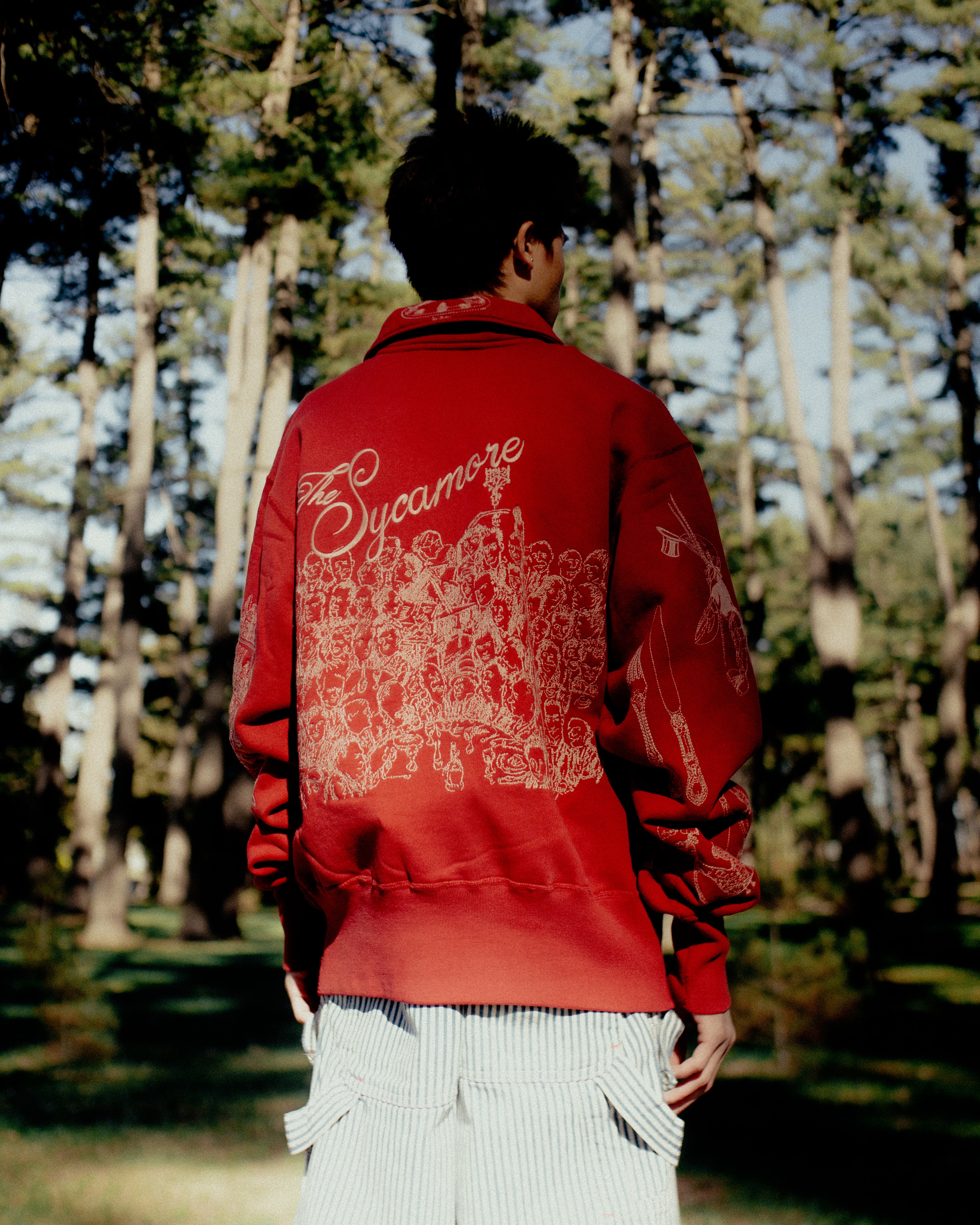 Samuel Zelig / RESTAURANT 1/4 ZIP (RED) – LAFUNQUE