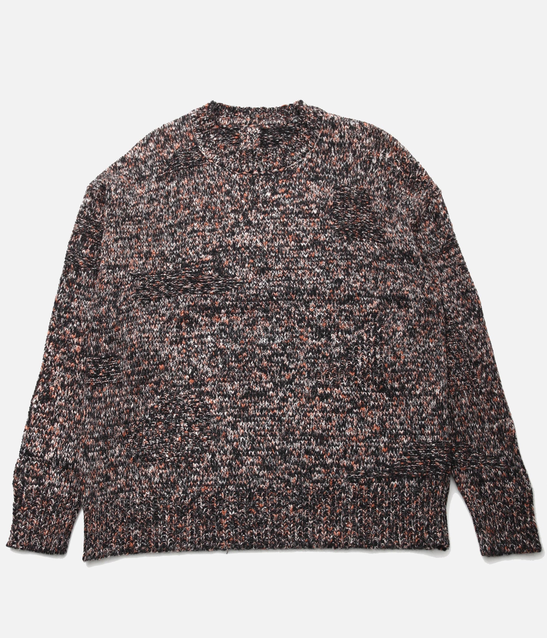MEIAS / MIX COLOR LINKS PULLOVER (BLACK MIX)