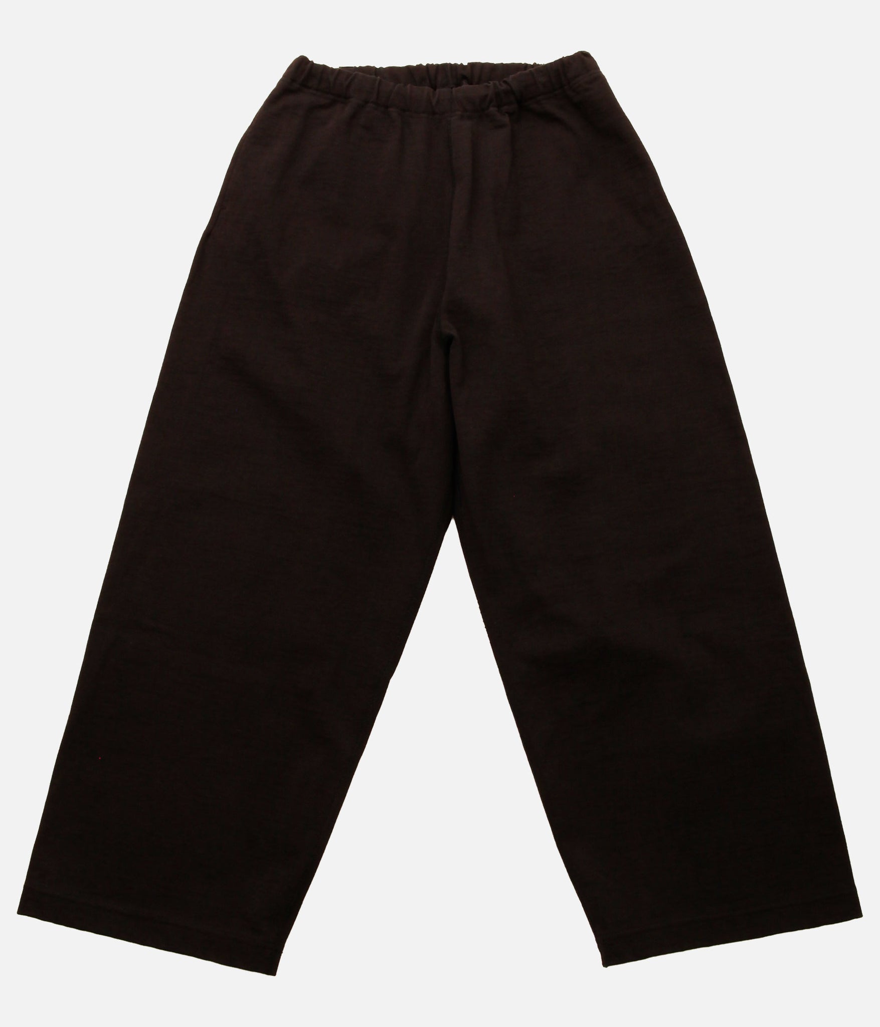 Gurank / LOOP WHEEL BAGGY PANTS (BLACK)