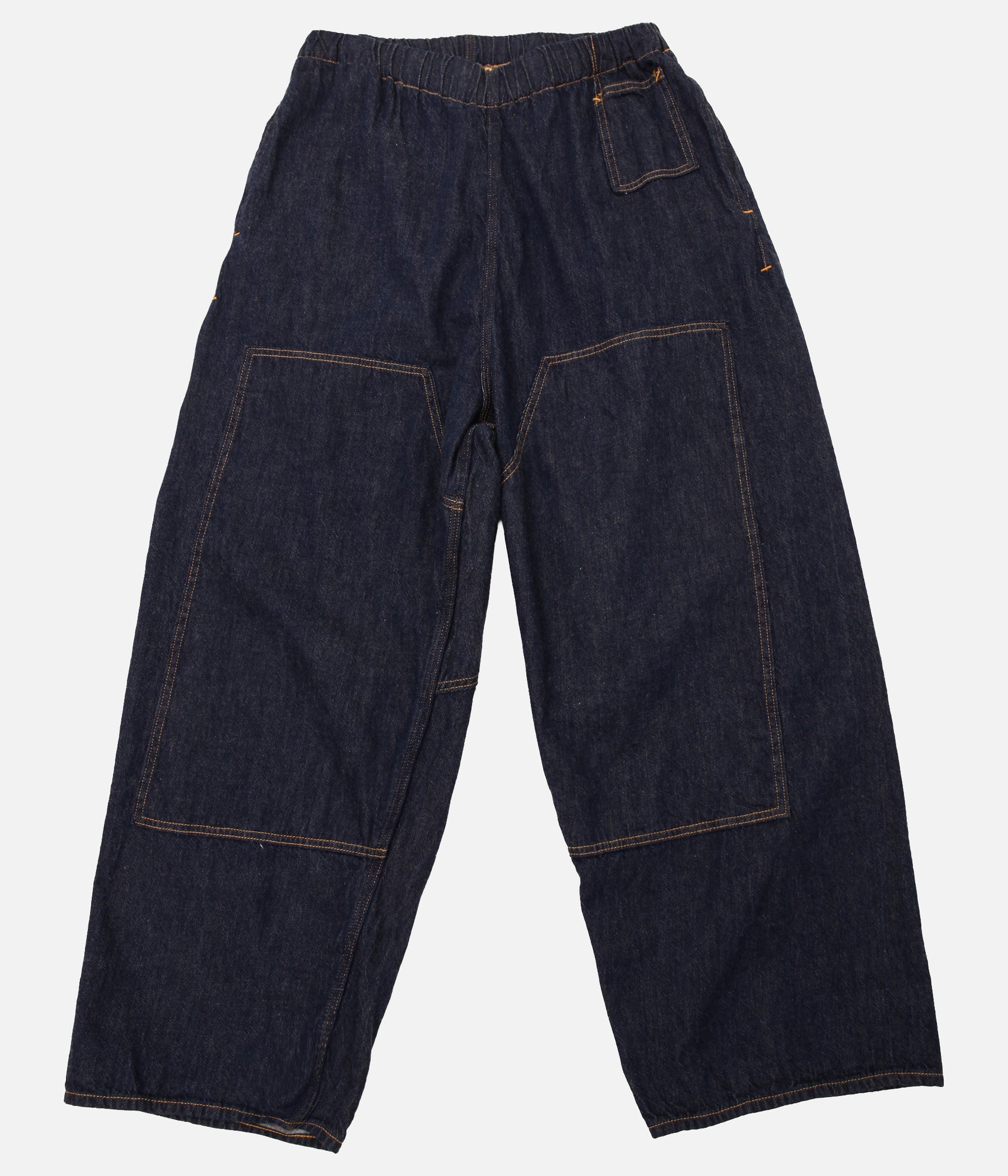 Gurank / 8oz RAW DENIM DOUBLE KNEE PANTS