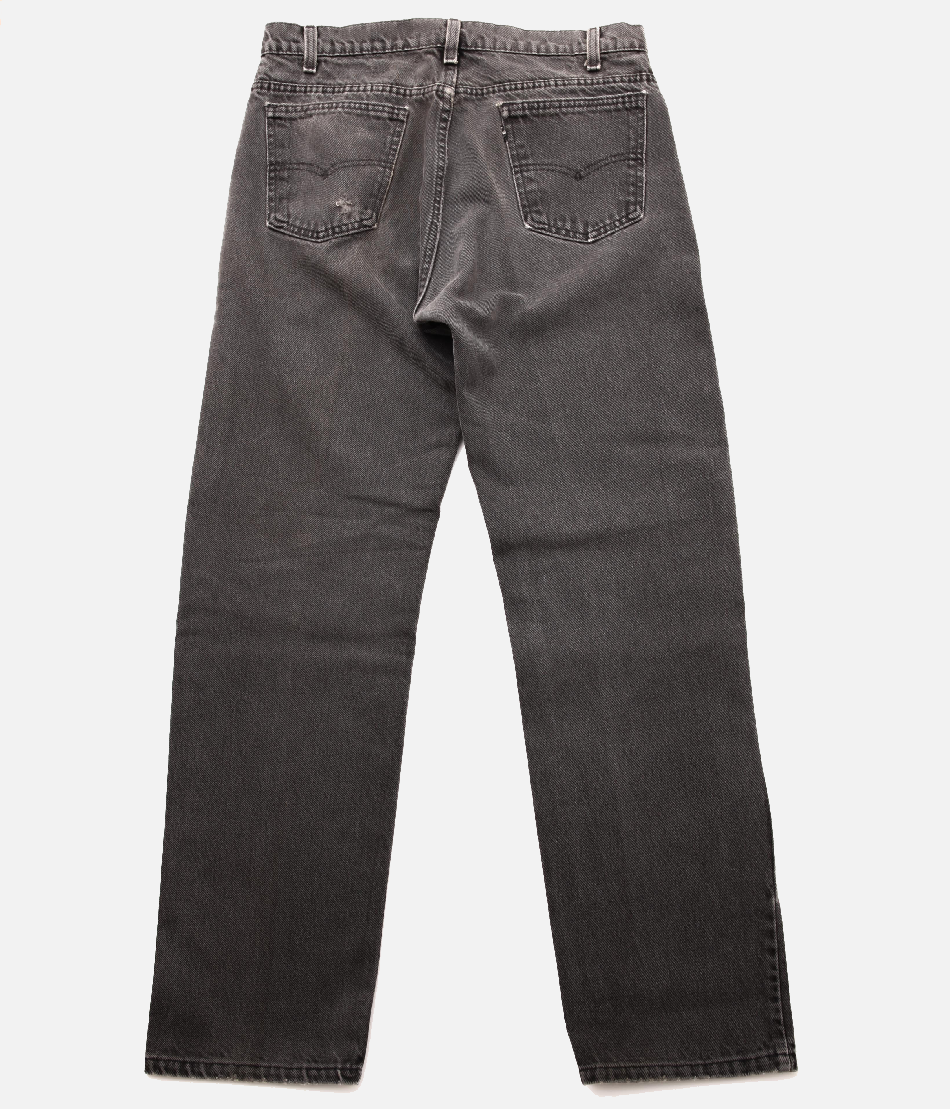 神サイズ 90s Levis 505 ブラック デニム W34 L30 90's Levi's 505 PIECE-DYEING BLACK JEANS MADE IN USA W34L34